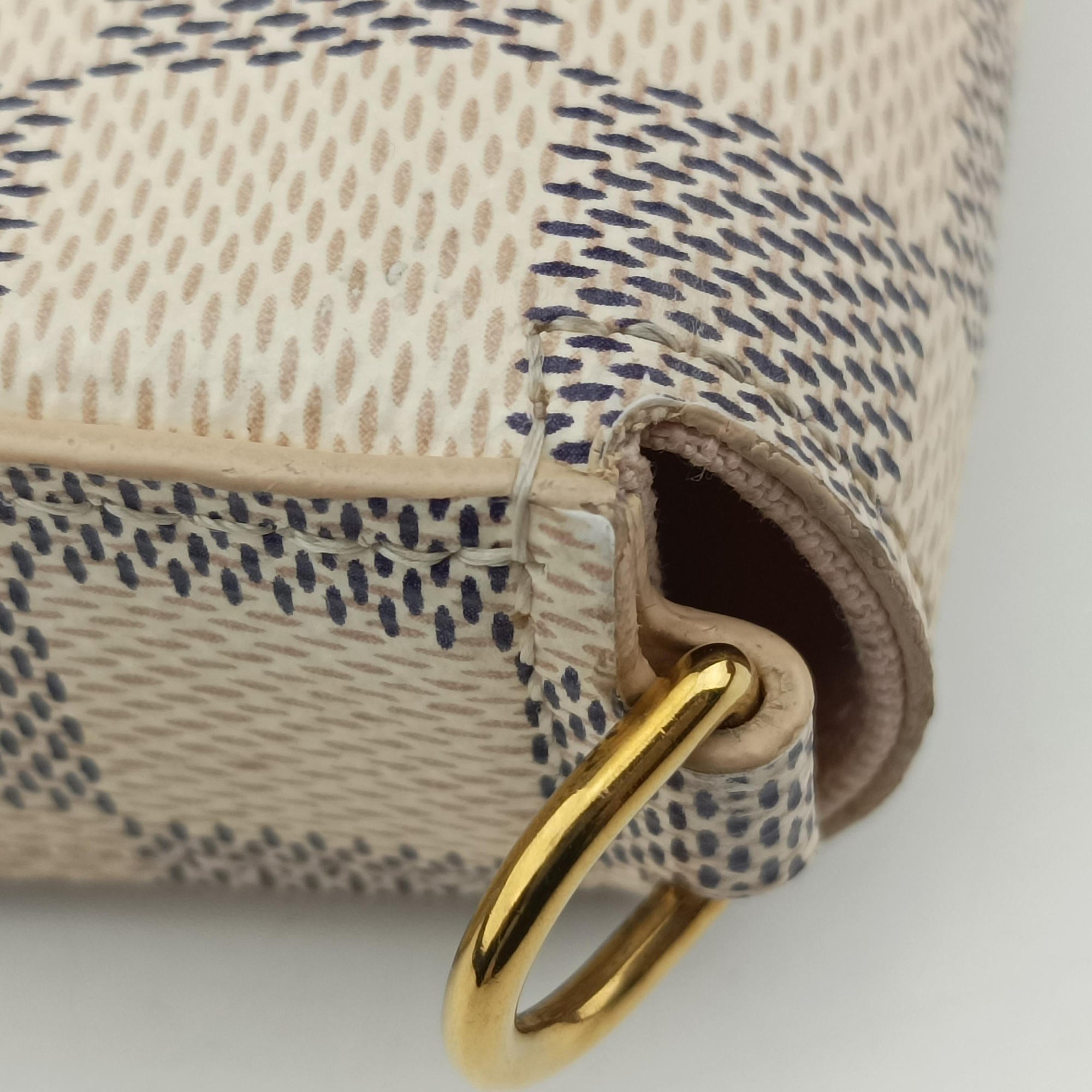 Pochette FeLICIE AZUR Damier Canvas N63106 FH0261ポシェットフェリシー アズール ダミエキャンバス N63106 FH0261