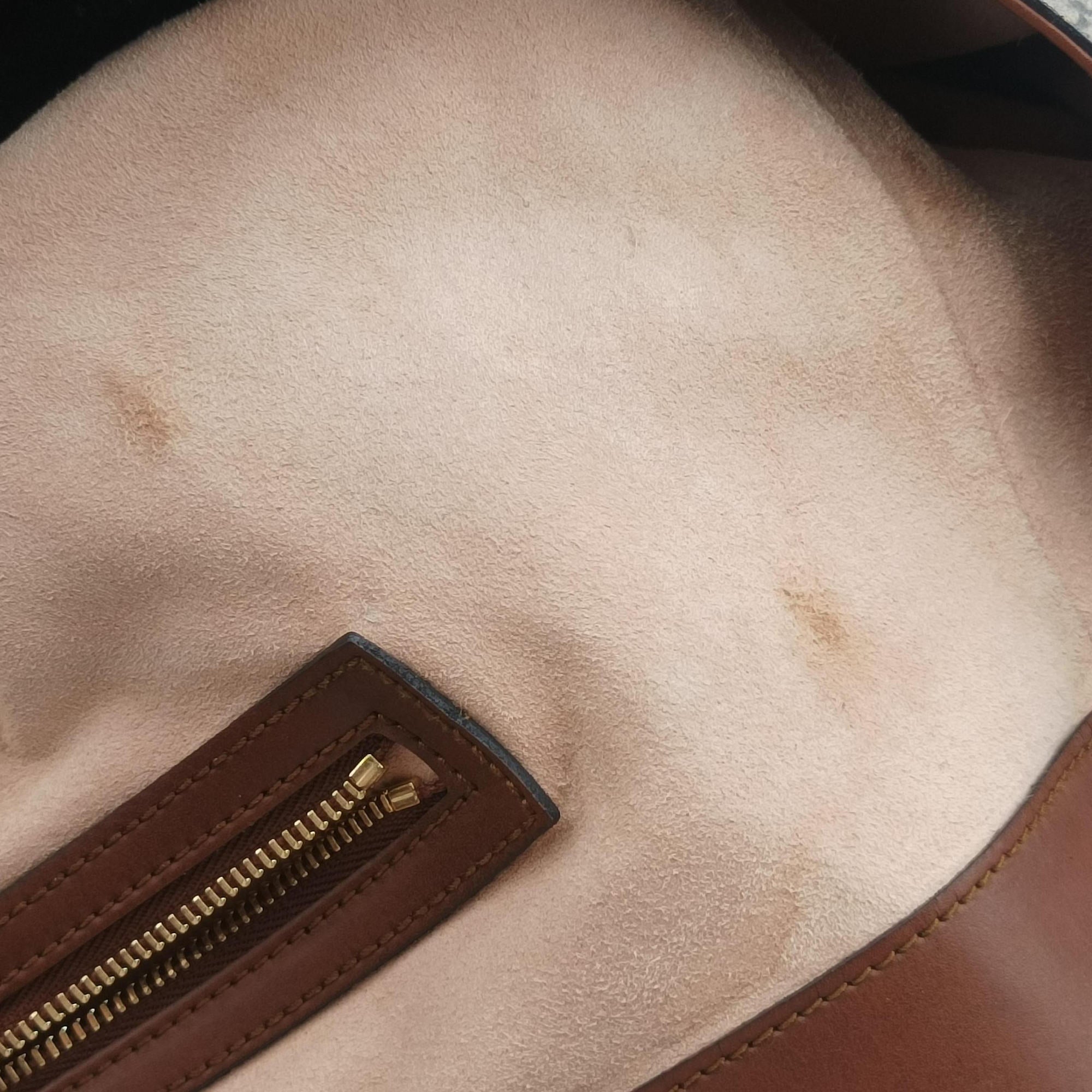 GG Supreme Brown × Beige PVC coated canvas×Leather 453705 A020897152GGスプリーム ブラウン×ベージュ PVCコーティングキャンバス×レザー 453705 A020897152