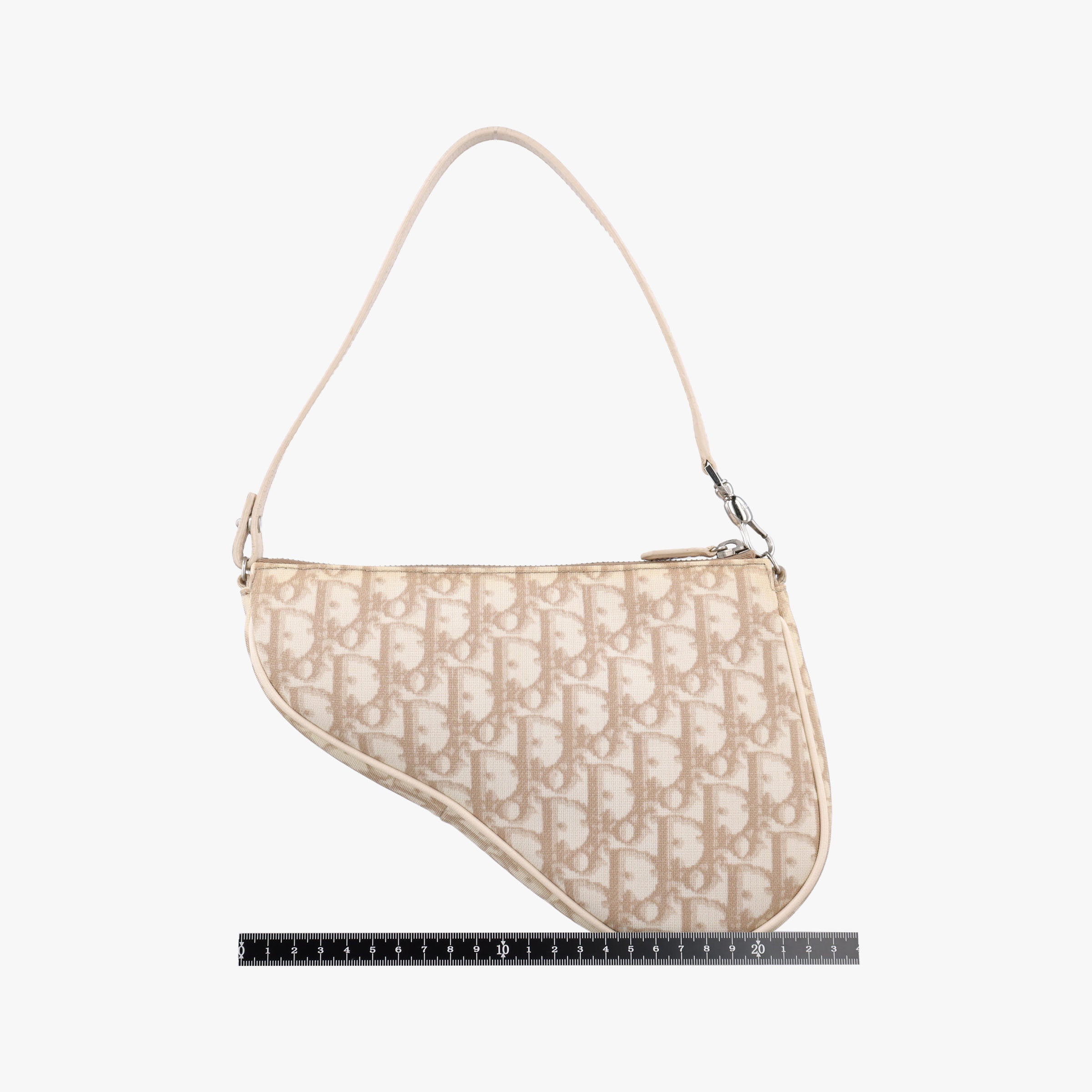 Saddle Beige PVC Coated Canvas Floral Embroidery MC 0055サドル ベージュ PVCコーティングキャンバス 花刺繍 MC 0055