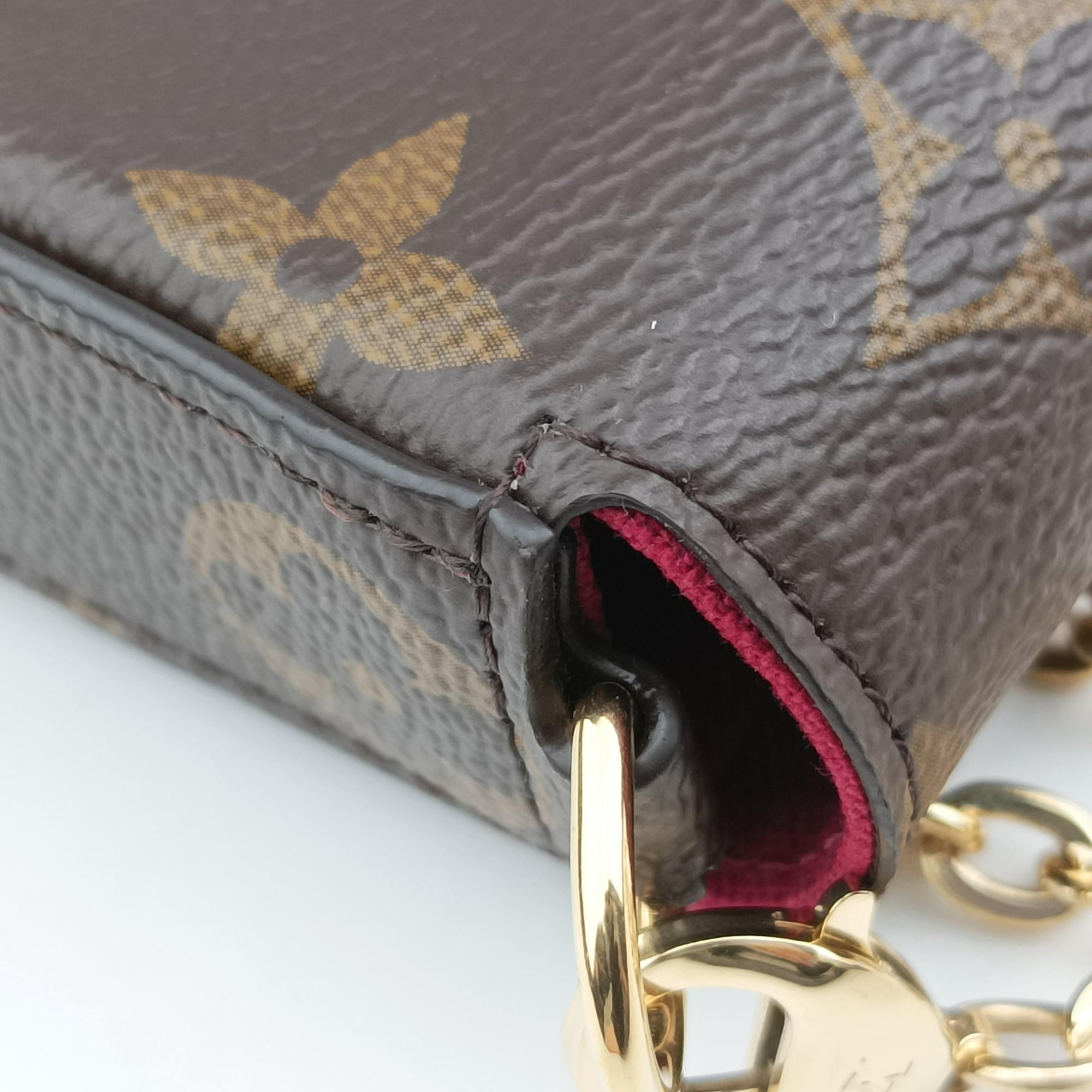 Pochette Felicie Brown Monogram Canvas M61276 IC Chipポシェット フェリシー モノグラム/ブラウン モノグラムキャンバス M61276 ICチップ