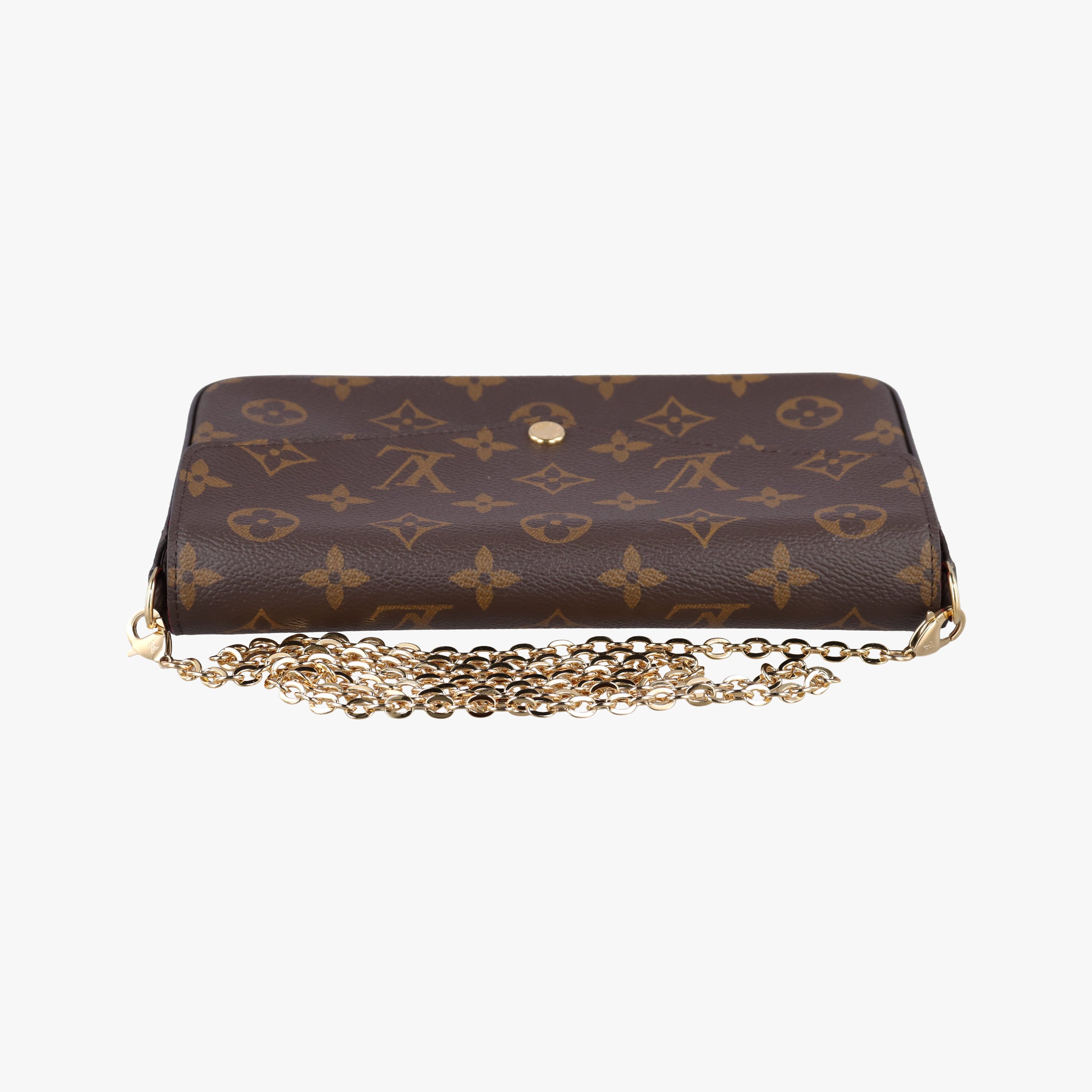 Pochette Felicie Brown Monogram Canvas M61276 IC Chipポシェット フェリシー モノグラム/ブラウン モノグラムキャンバス M61276 ICチップ
