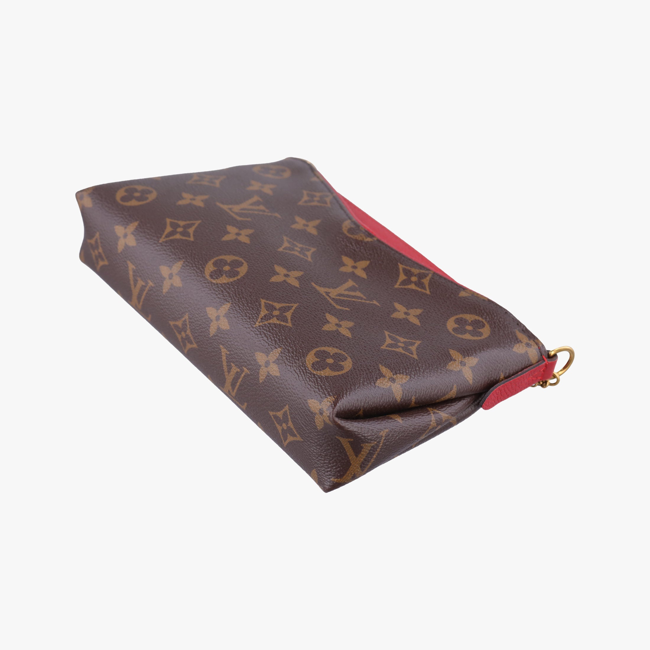 PALLAS Clutch brown×CERISE Monogram Canvas×calf leather M41638 GI0187パラス クラッチ モノグラム/ブラウン×スリーズ モノグラムキャンバス×カーフレザー M41638 GI0187