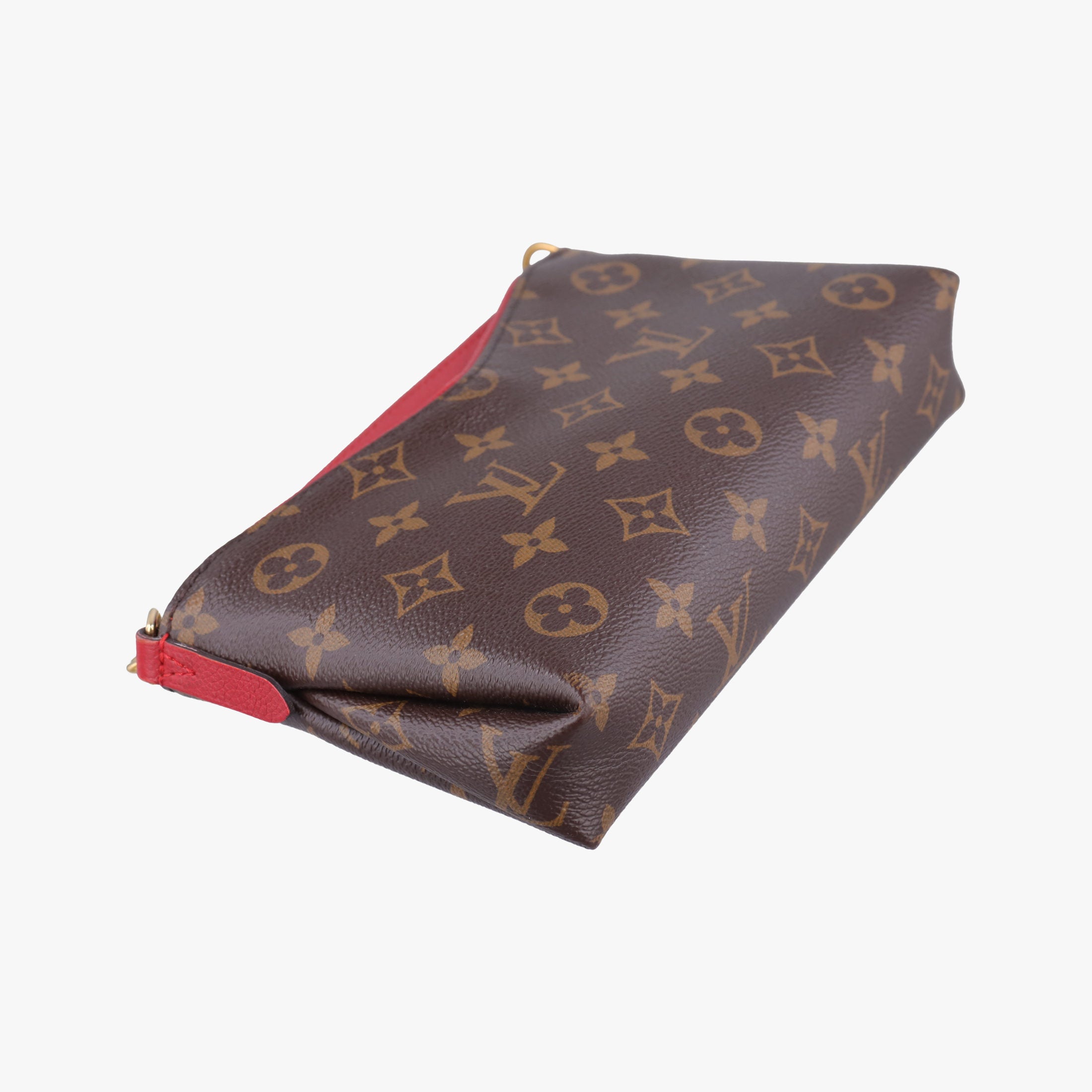 PALLAS Clutch brown×CERISE Monogram Canvas×calf leather M41638 GI0187パラス クラッチ モノグラム/ブラウン×スリーズ モノグラムキャンバス×カーフレザー M41638 GI0187