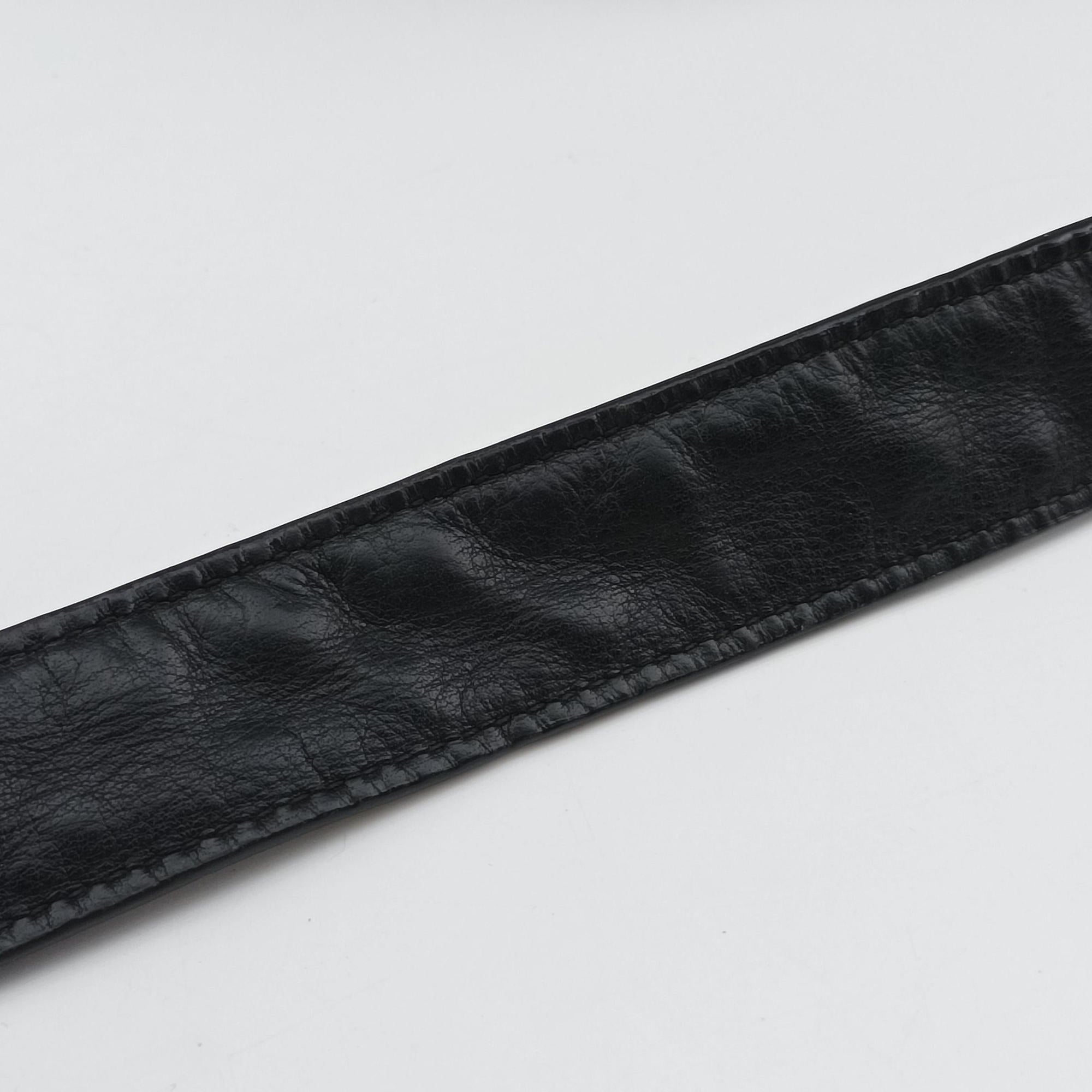 GG Imprime Messenger Black Leather 201448 B015835471GGインプリメ メッセンジャー ブラック レザー 201448 B015835471