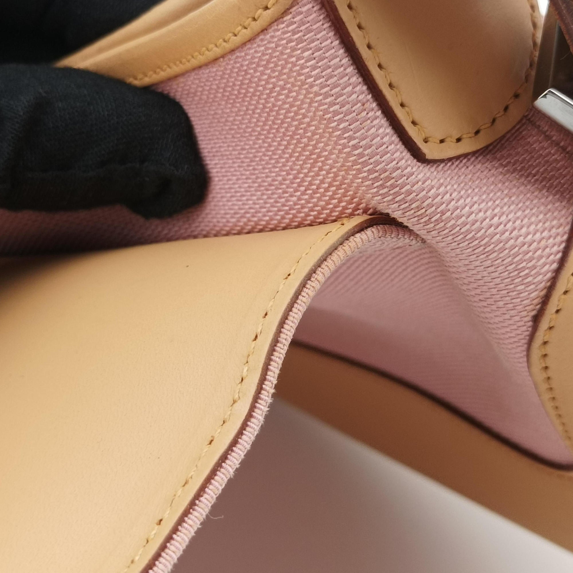 Jackie Brown × Pink Canvas × Leather 001 38 ジャッキー ブラウン × ピンク キャンバス×レザー 001 38