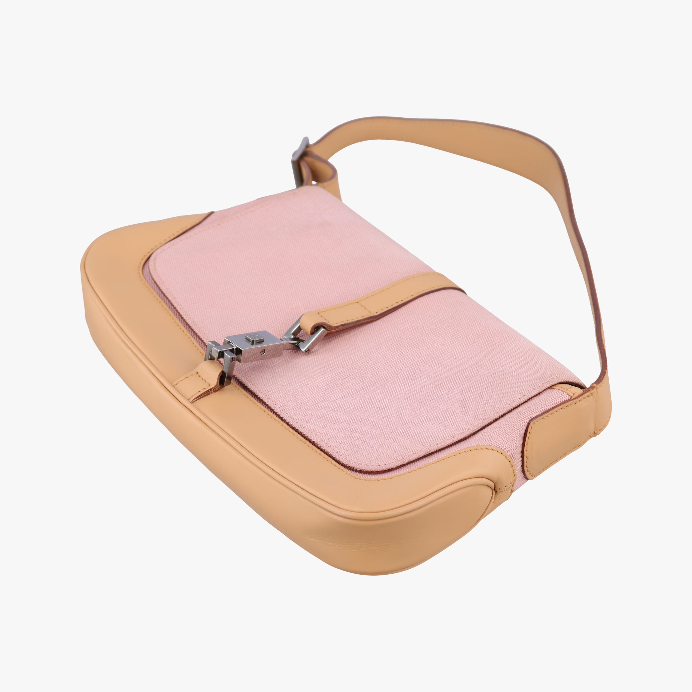 Jackie Brown × Pink Canvas × Leather 001 38 ジャッキー ブラウン × ピンク キャンバス×レザー 001 38