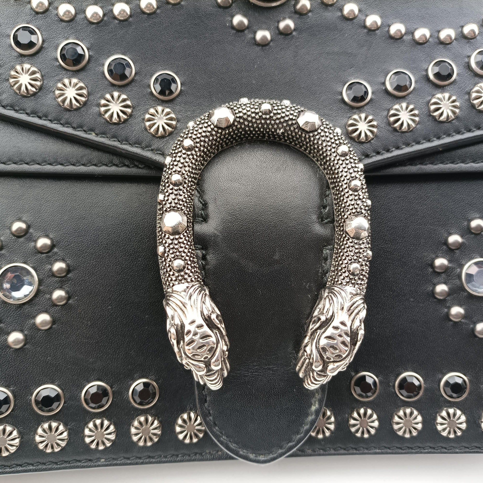 Dionysus Black Leather 400249 G021267669ディオニュソス ブラック レザー 400249 G021267669
