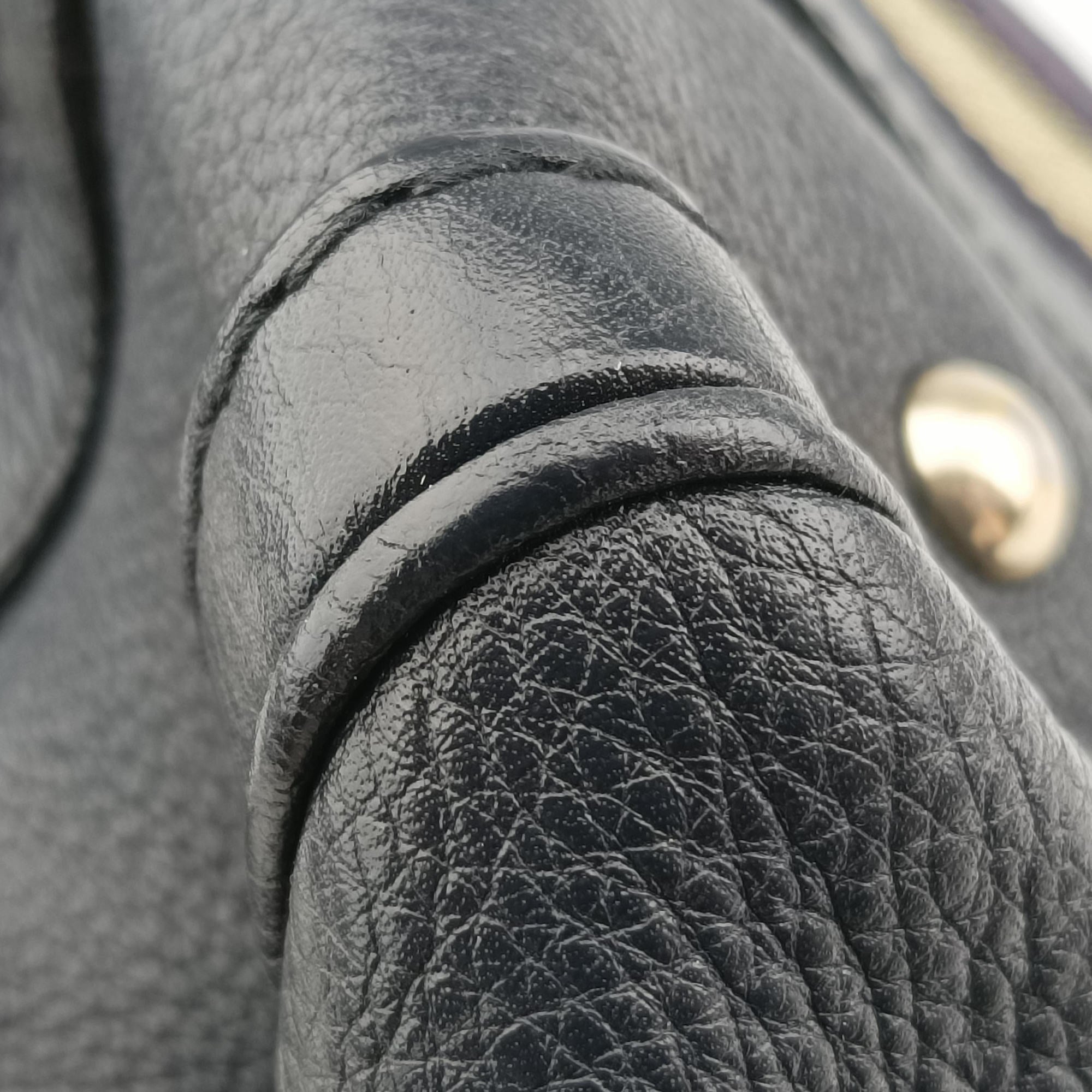 Sherry Line navy Leather 269876 E010583046シェリーライン ネイビー レザー 269876 E010583046