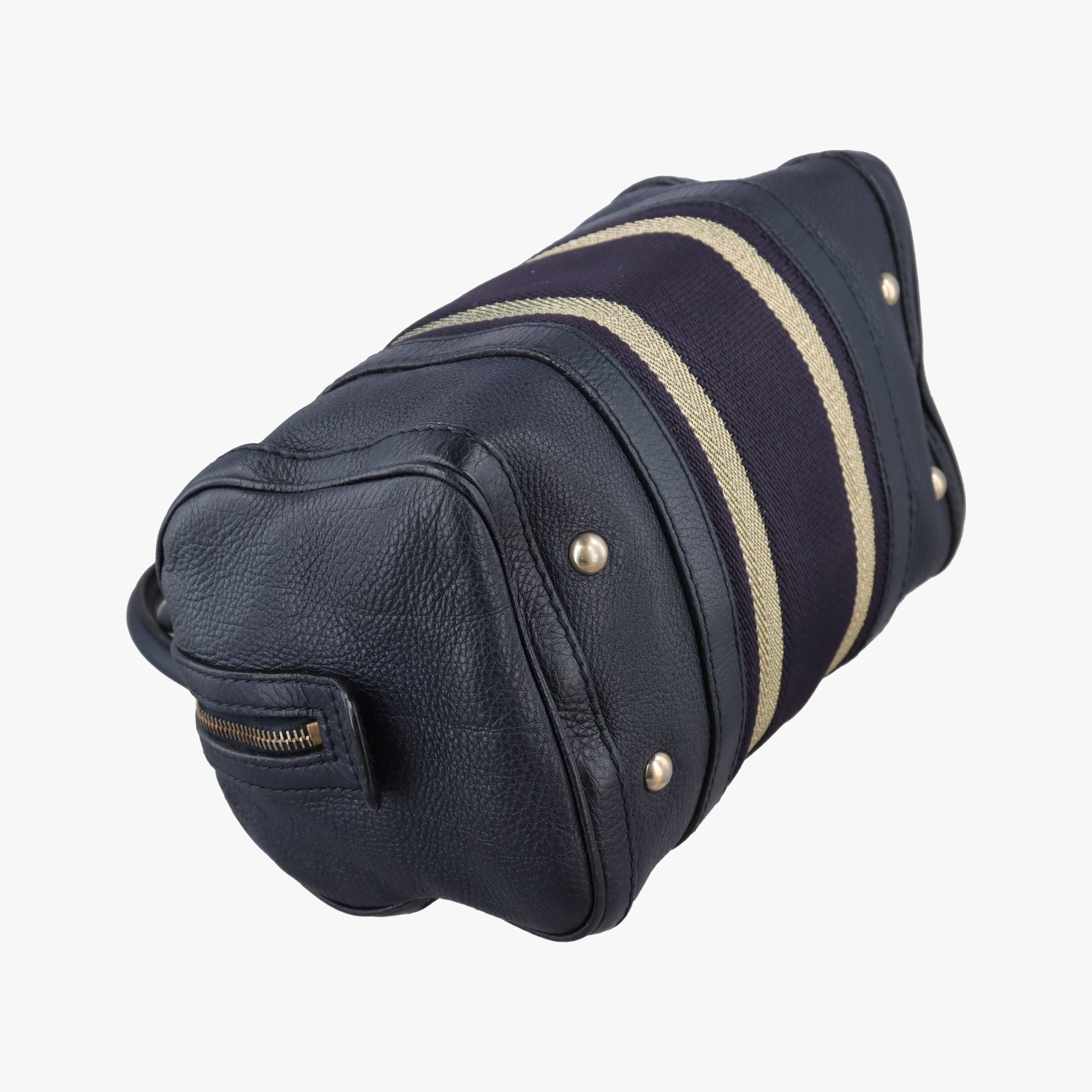 Sherry Line navy Leather 269876 E010583046シェリーライン ネイビー レザー 269876 E010583046
