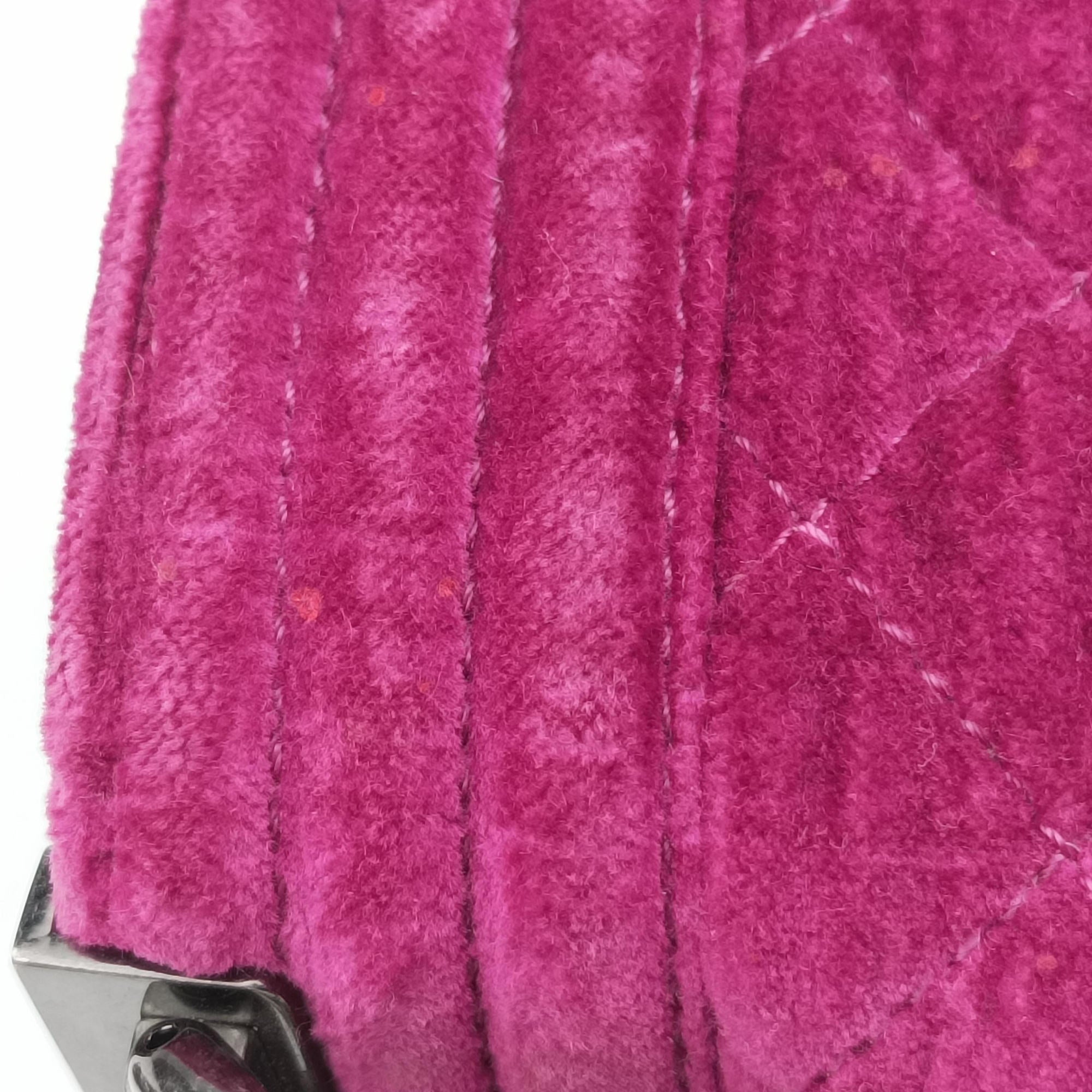BOY CHANEL Rose velour A67416 17318101ボーイシャネル ローズ レッド ベロア A67416 17318101