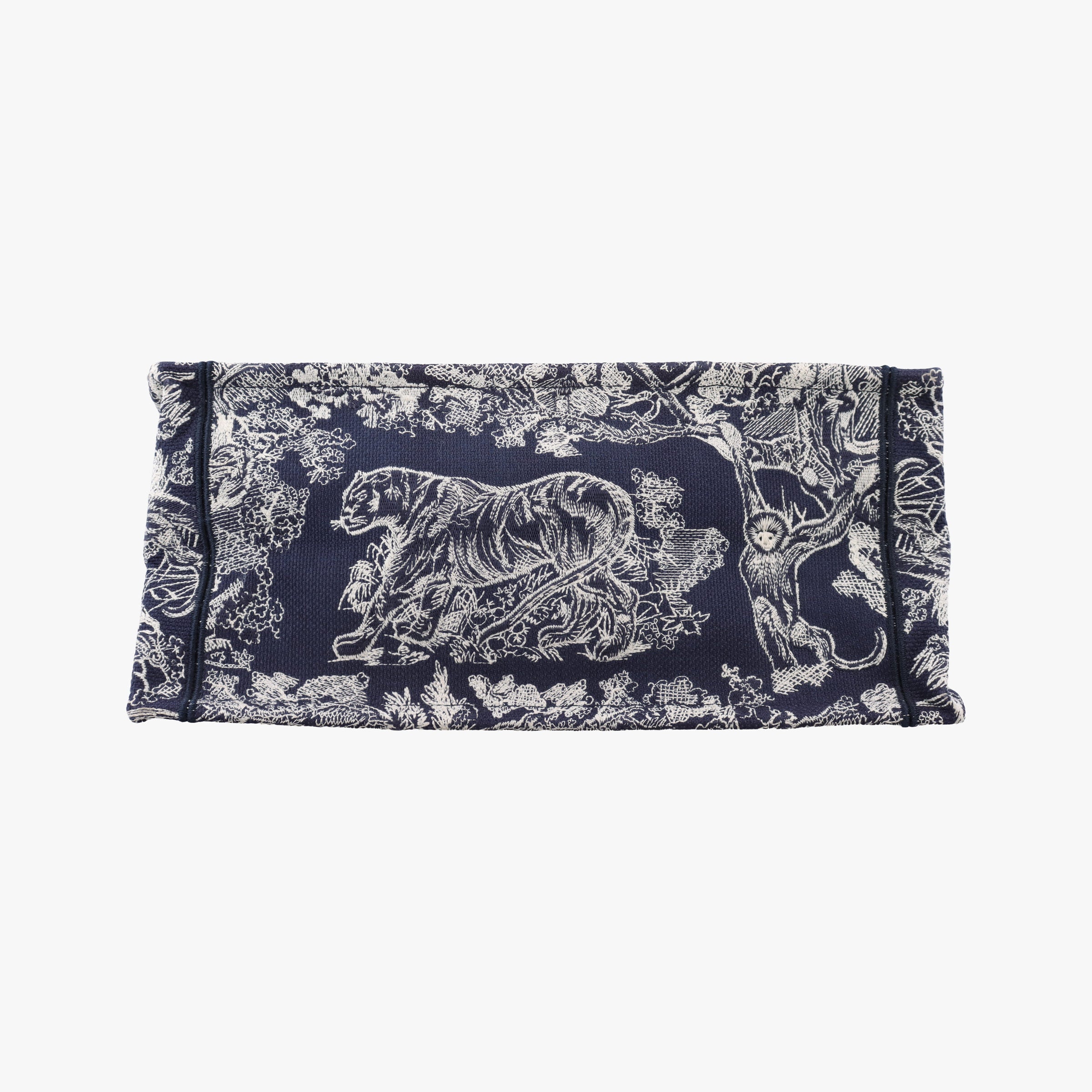 Book Tote Navy Jacquard 50-MA-0242ブックトート ネイビー ジャガード 50-MA-0242