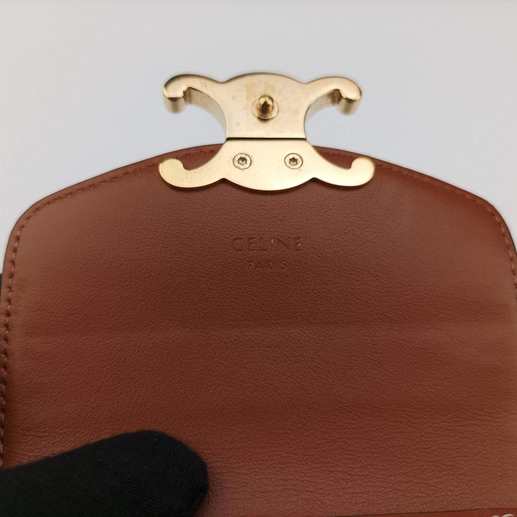 Triomphe Brown PVC coated canvas S-IE-5211トリオンフ ブラウン PVCコーティングキャンバス S-IE-5211