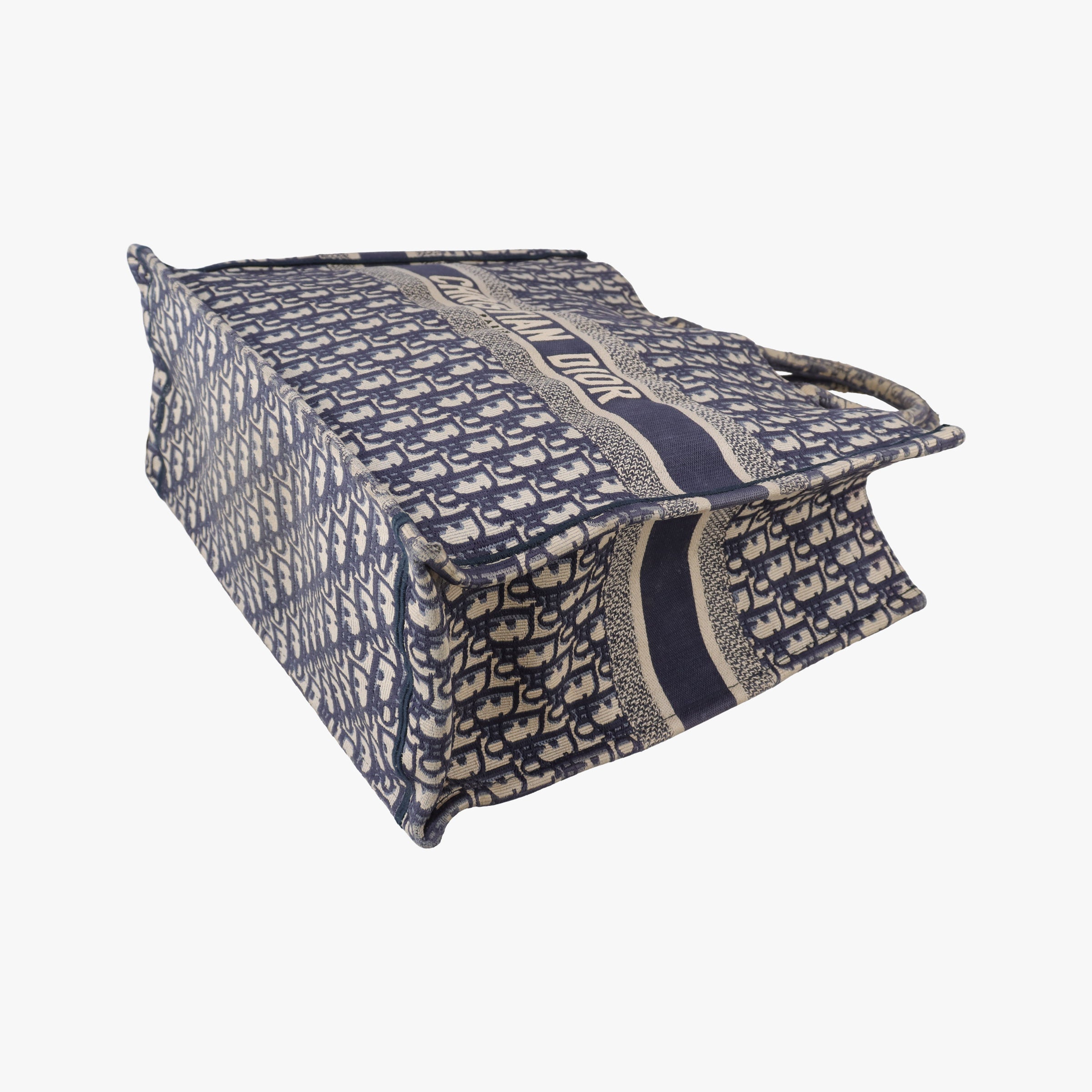 Book Tote Navy Jacquard 50-MA-0221 IC Chipブックトート ネイビー ジャガード 50-MA-0221 ICチップ