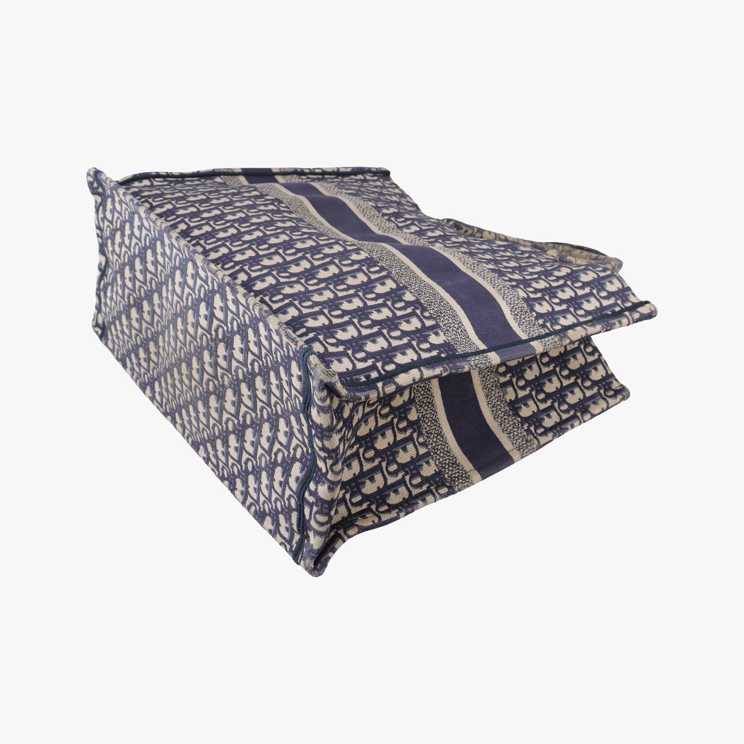 Book Tote Navy Jacquard 50-MA-0221 IC Chipブックトート ネイビー ジャガード 50-MA-0221 ICチップ