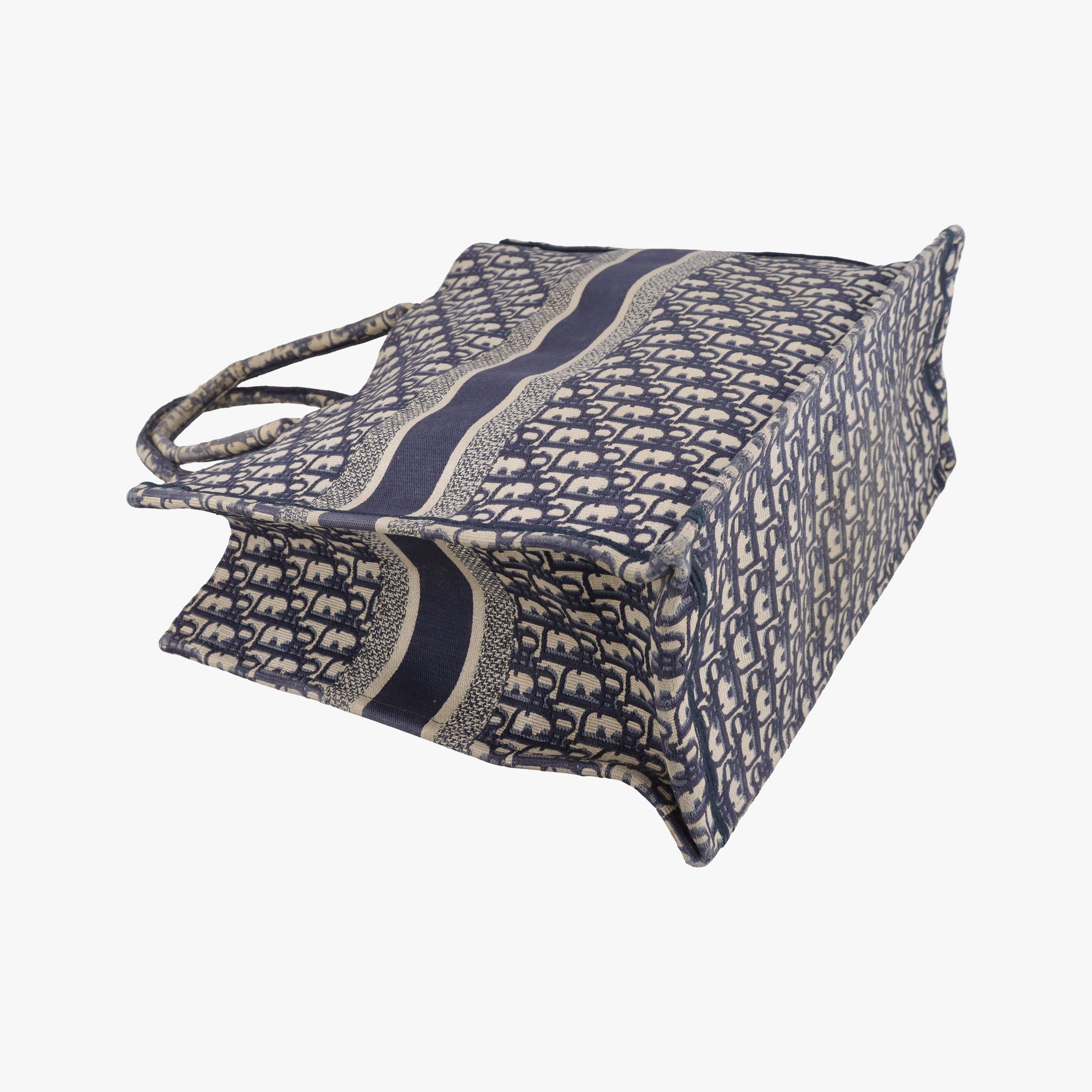 Book Tote Navy Jacquard 50-MA-0221 IC Chipブックトート ネイビー ジャガード 50-MA-0221 ICチップ