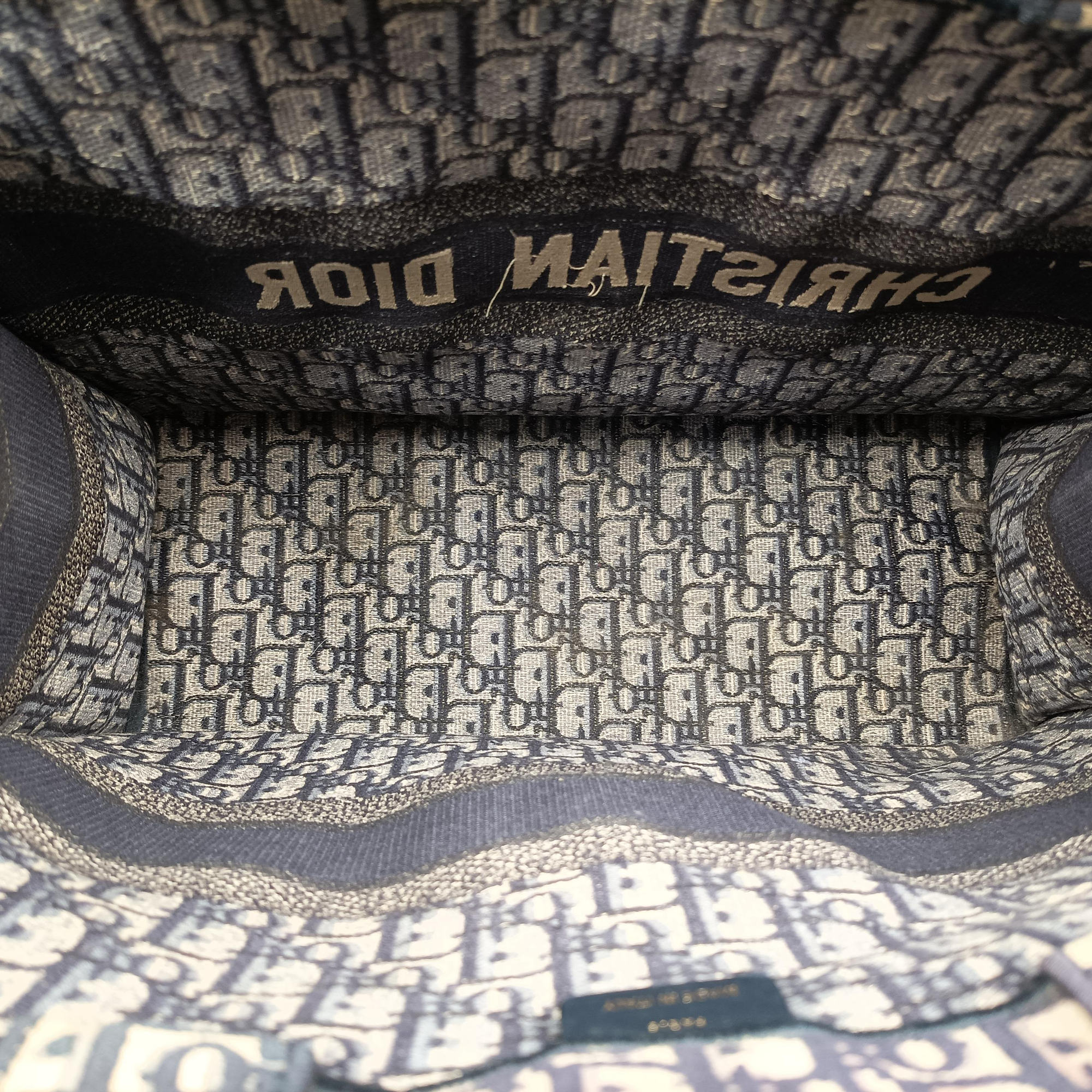 Book Tote Navy Jacquard 50-MA-0221 IC Chipブックトート ネイビー ジャガード 50-MA-0221 ICチップ
