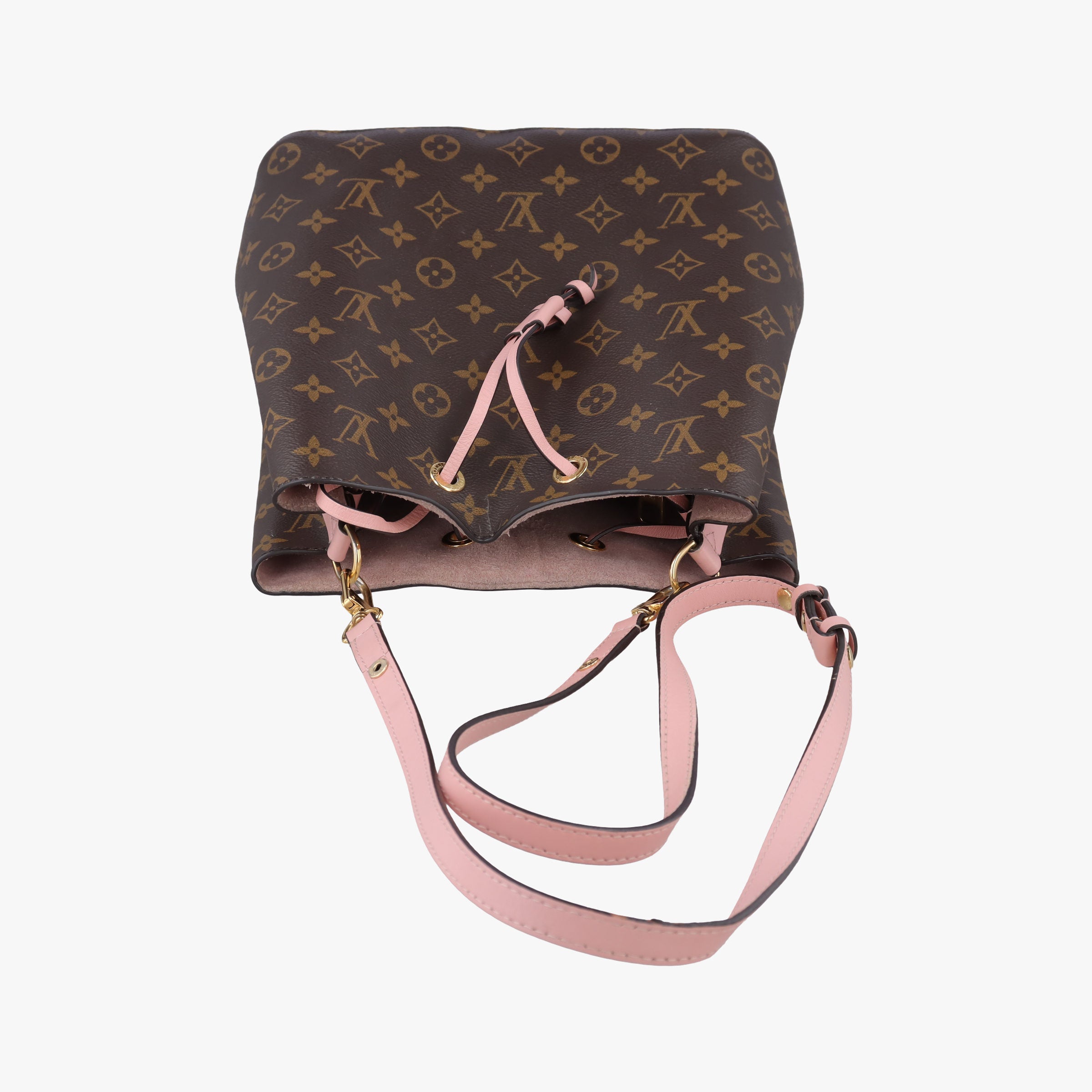 NeoNoe BROWN×Rose Poodle Monogram Canvas M44022 MI2118ネオノエ ブラウン×ローズプードル モノグラムキャンバス M44022 MI2118