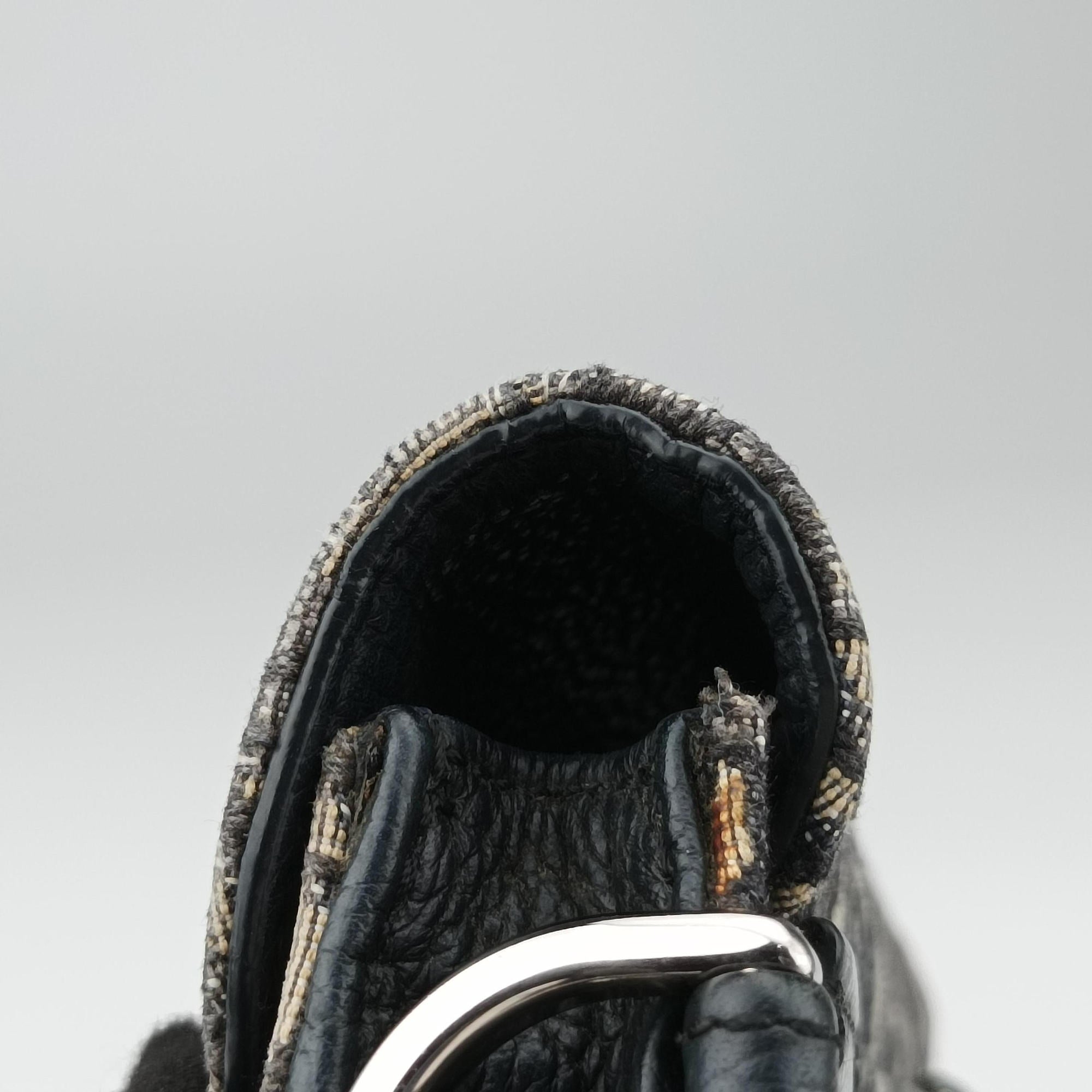 Saddle Pouch Navy×Black Jacquard 07-BO-0270サドル ポーチ ネイビー×ブラック ジャガード 07-BO-0270
