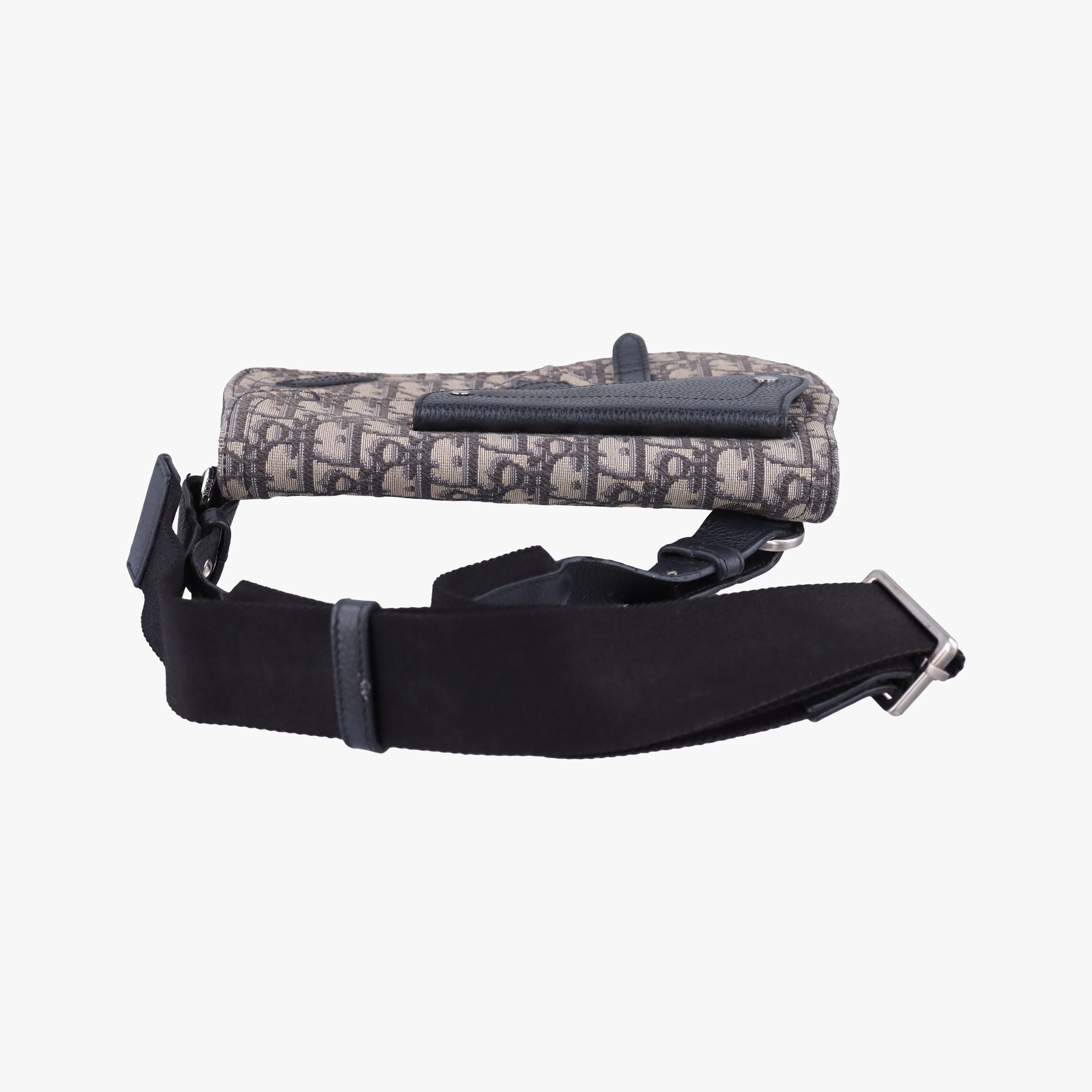 Saddle Pouch Navy×Black Jacquard 07-BO-0270サドル ポーチ ネイビー×ブラック ジャガード 07-BO-0270