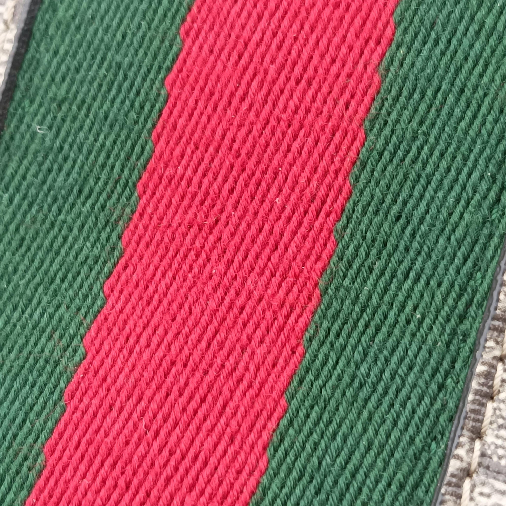 Ophidia brown×red×green PVC coated canvas×Leather 547551 G032457696オフィディア ブラウン×レッド×グリーン PVCコーティングキャンバス×レザー 547551 G032457696