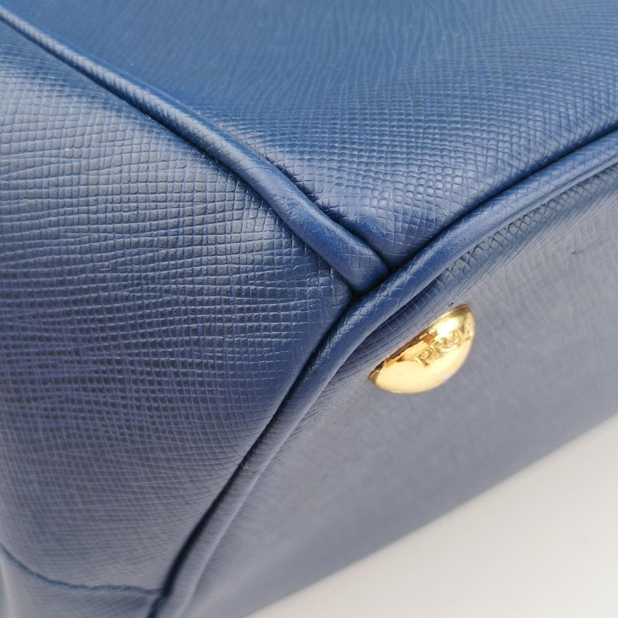 Galleria Blue×Navy SAFFIANO Leather B2274C 180ガレリア ブルー×ネイビー サフィアーノレザー B2274C 180