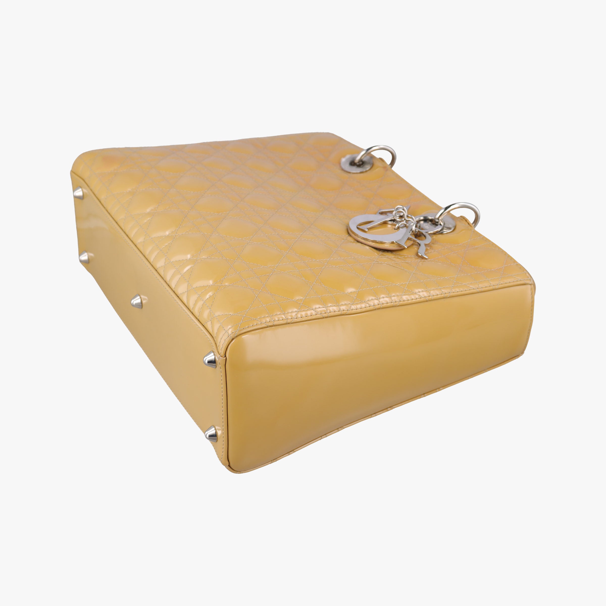 Lady Dior Beige Patent 16-BO-1101 Bレディディオール ベージュ パテント 16-BO-1101 B