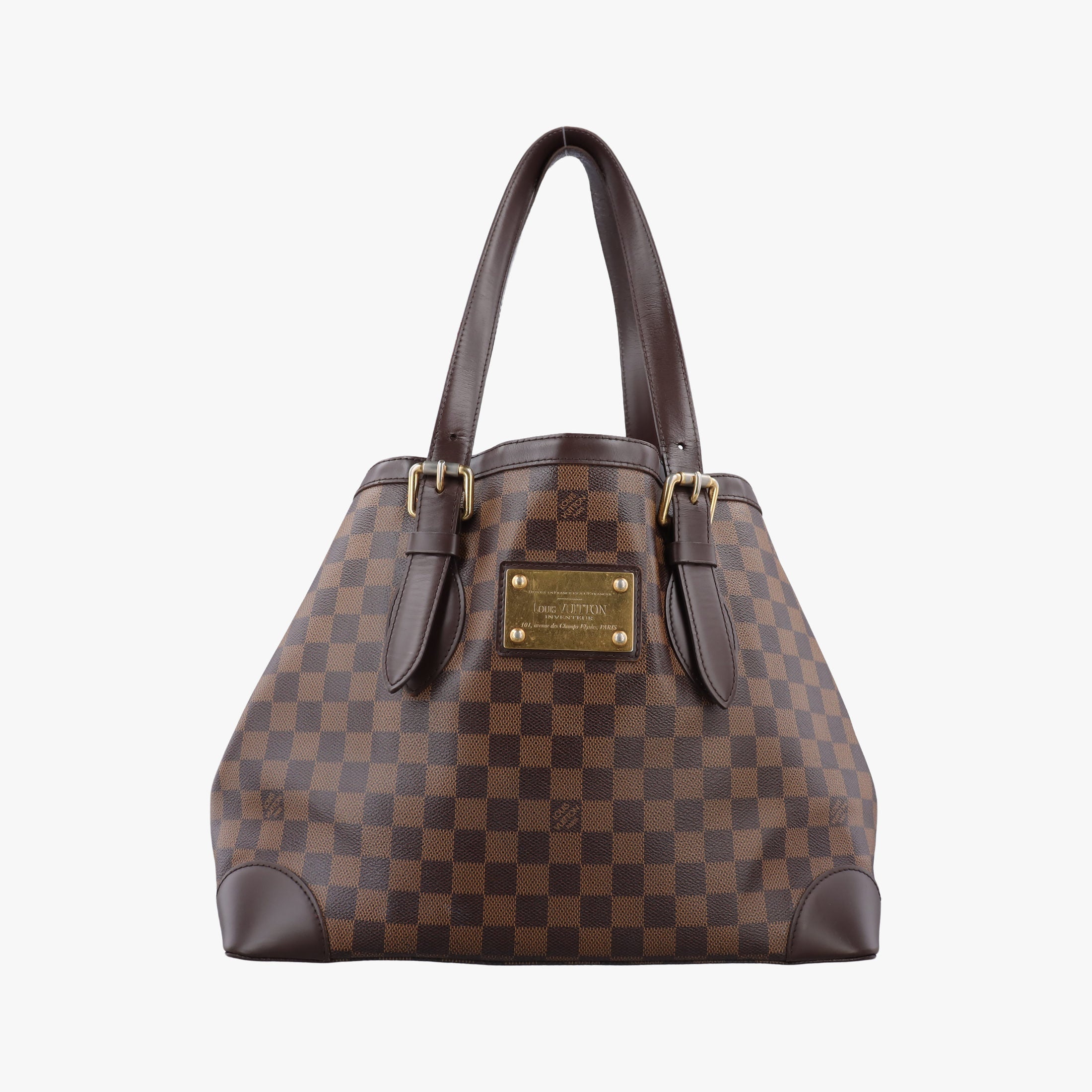 HAMPSTEAD MM EBENE Damier Canvas N51204 Lot number unknownハムプステッドMM エベヌ ダミエキャンバス N51204 製番不明
