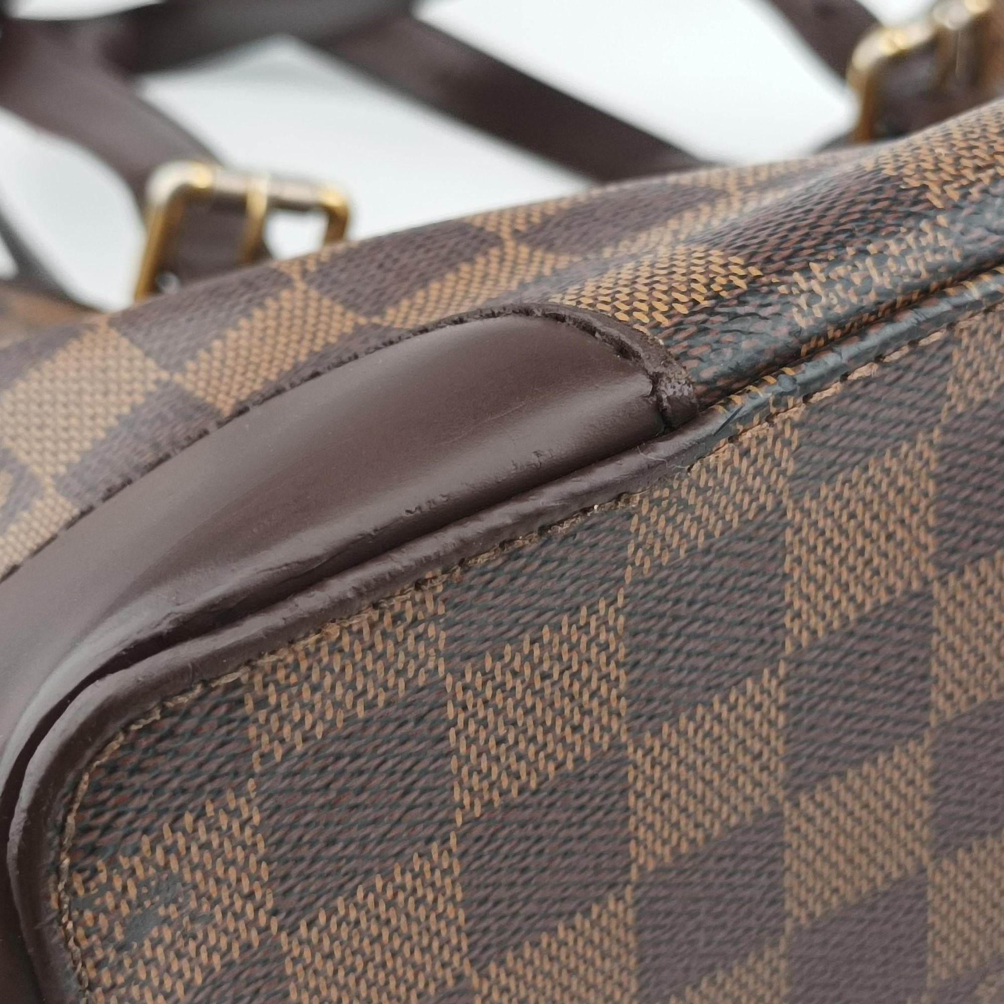 HAMPSTEAD MM EBENE Damier Canvas N51204 Lot number unknownハムプステッドMM エベヌ ダミエキャンバス N51204 製番不明