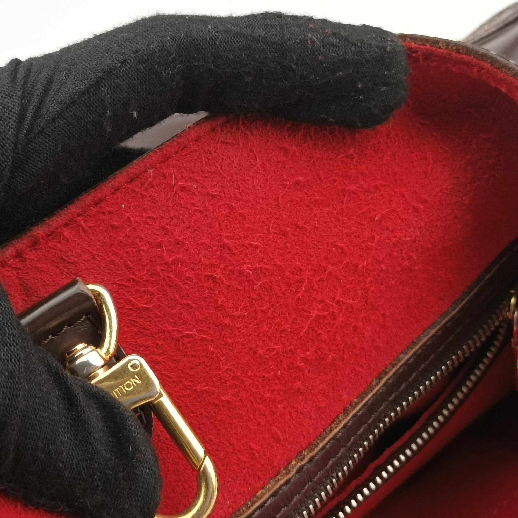 HAMPSTEAD MM EBENE Damier Canvas N51204 Lot number unknownハムプステッドMM エベヌ ダミエキャンバス N51204 製番不明
