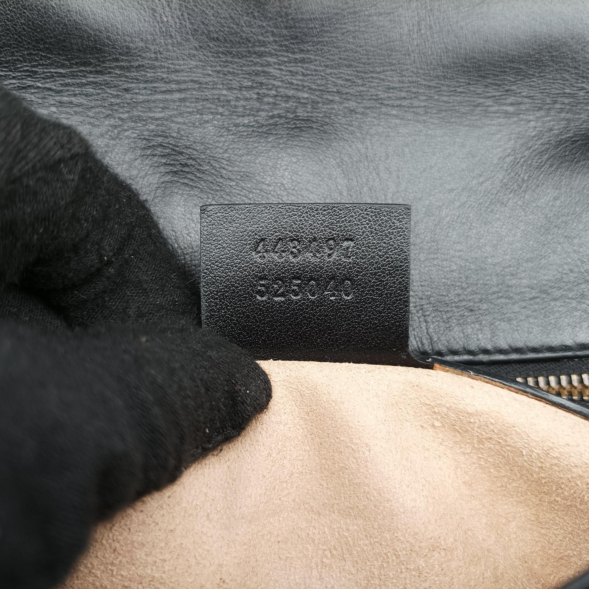 GG Marmont Black Leather 443497 D028585851GGマーモント ブラック レザー 443497 D028585851