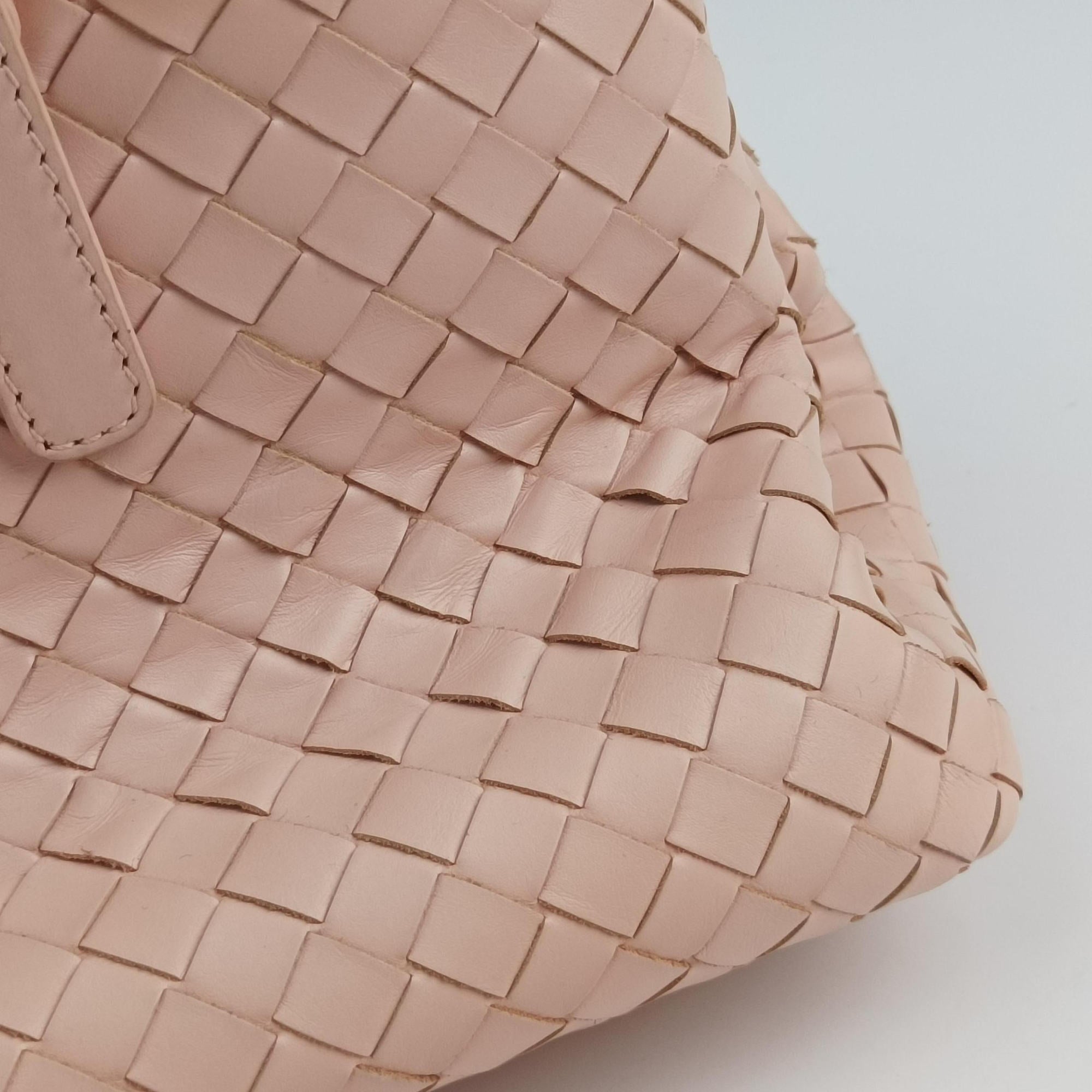 Roma Intrecciato Pink lambskin B04017243Gローマ イントレチャート ピンク ラムスキン B04017243G
