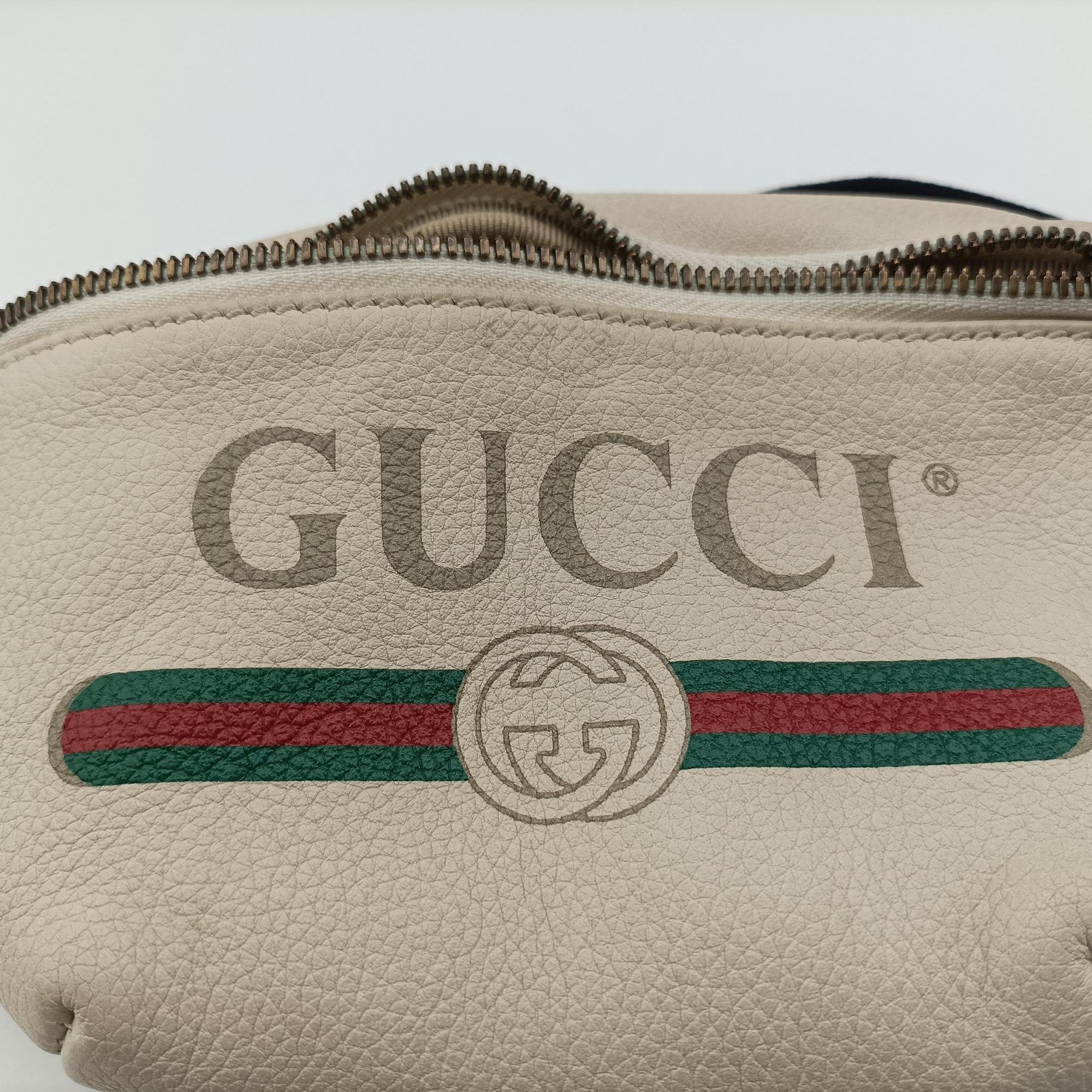 Print White Leather 527792 G030238512グッチプリント ホワイト レザー 527792 G030238512