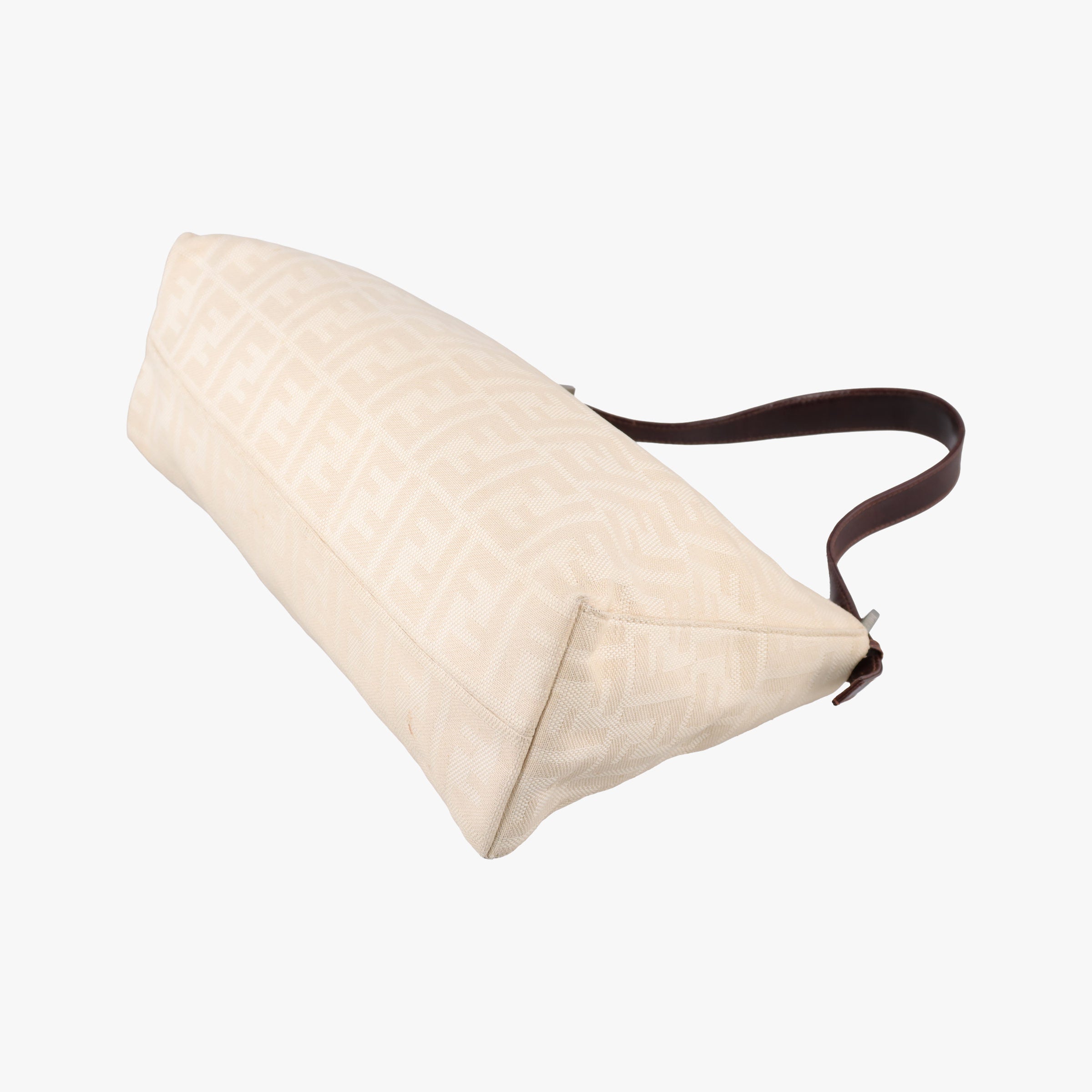 Mamma Baguette Beige × Brown canvas×leather 091611 0916115 1002マンマバケット ベージュ × ブラウン キャンバス×レザー 091611 0916115 1002