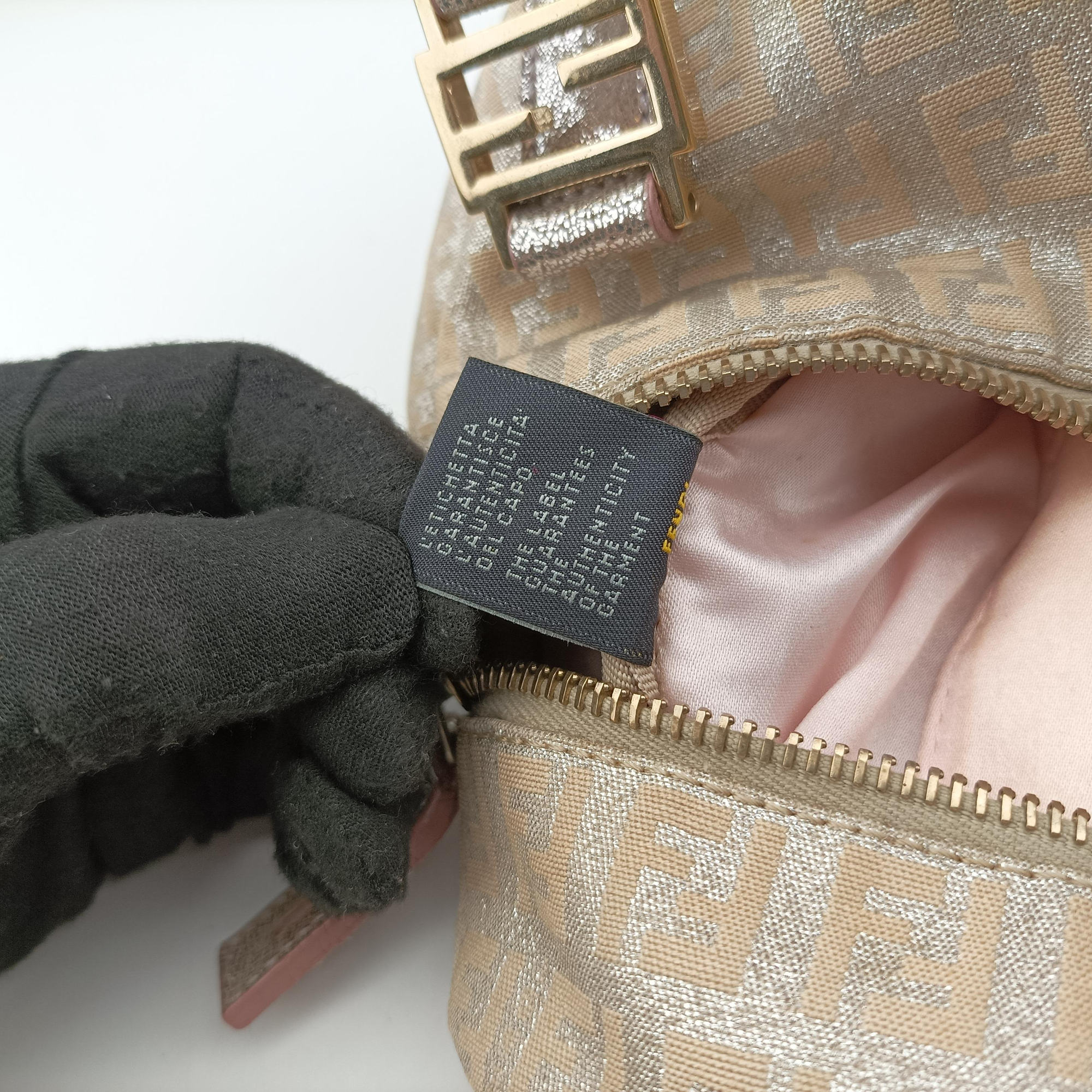 Zucchino Glitter Logo Pink×silver canvas 8BL068 2305/8BL068/RQ6/059スパンコールイエローグラデーション ピンク×シルバー キャンバス 8BL068 2305/8BL068/RQ6/059