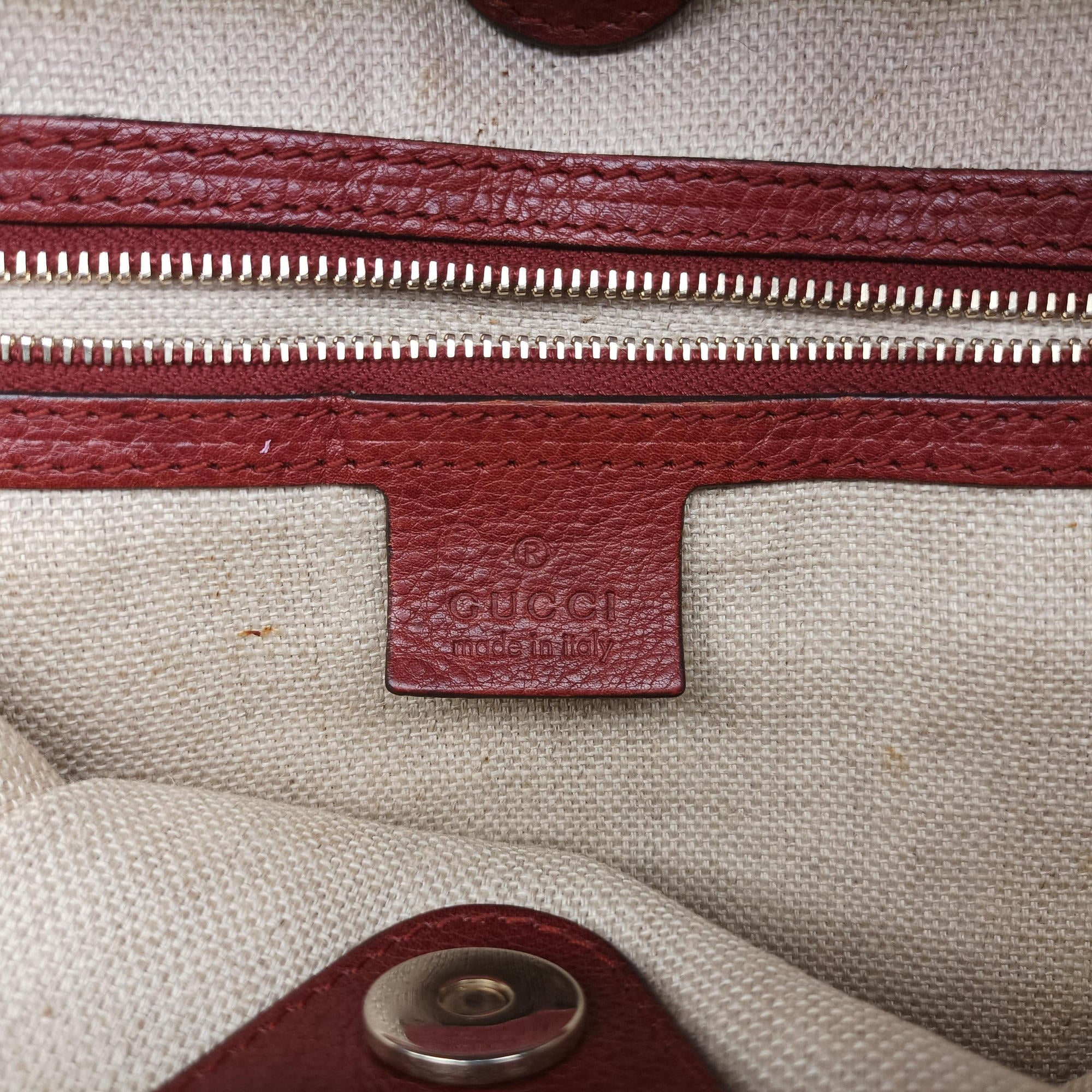 Marrakech Beige × Brown Canvas×Leather 257026 F010094839マラケシュ ベージュ × ブラウン キャンバス×レザー 257026 F010094839