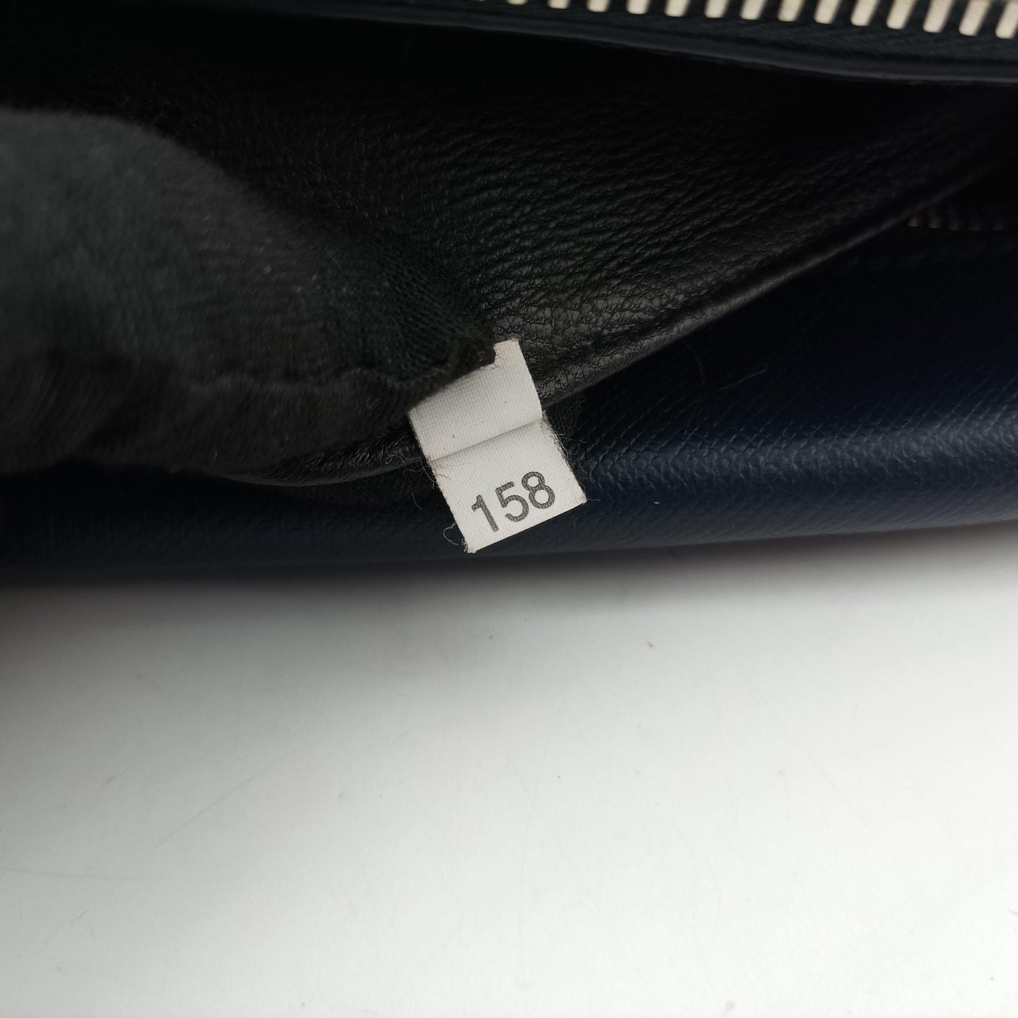 business bag briefcase Navy SAFFIANO Leather 2VE363 31/H 158ビジネスバッグ ブリーフケース ネイビー サフィアーノレザー 2VE363 31/H 158