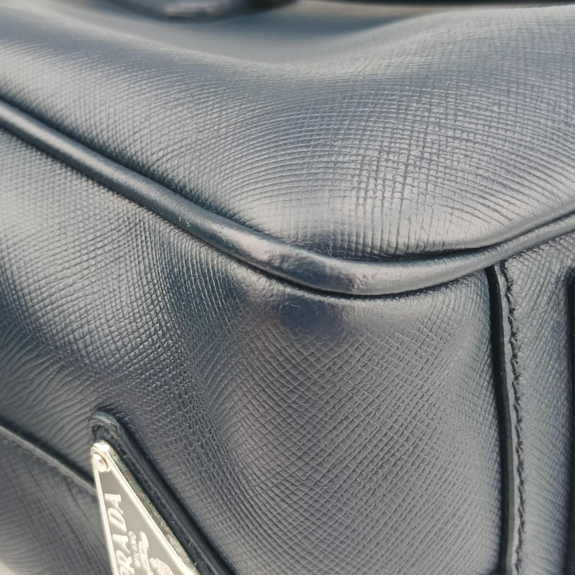 business bag briefcase Navy SAFFIANO Leather 2VE363 31/H 158ビジネスバッグ ブリーフケース ネイビー サフィアーノレザー 2VE363 31/H 158