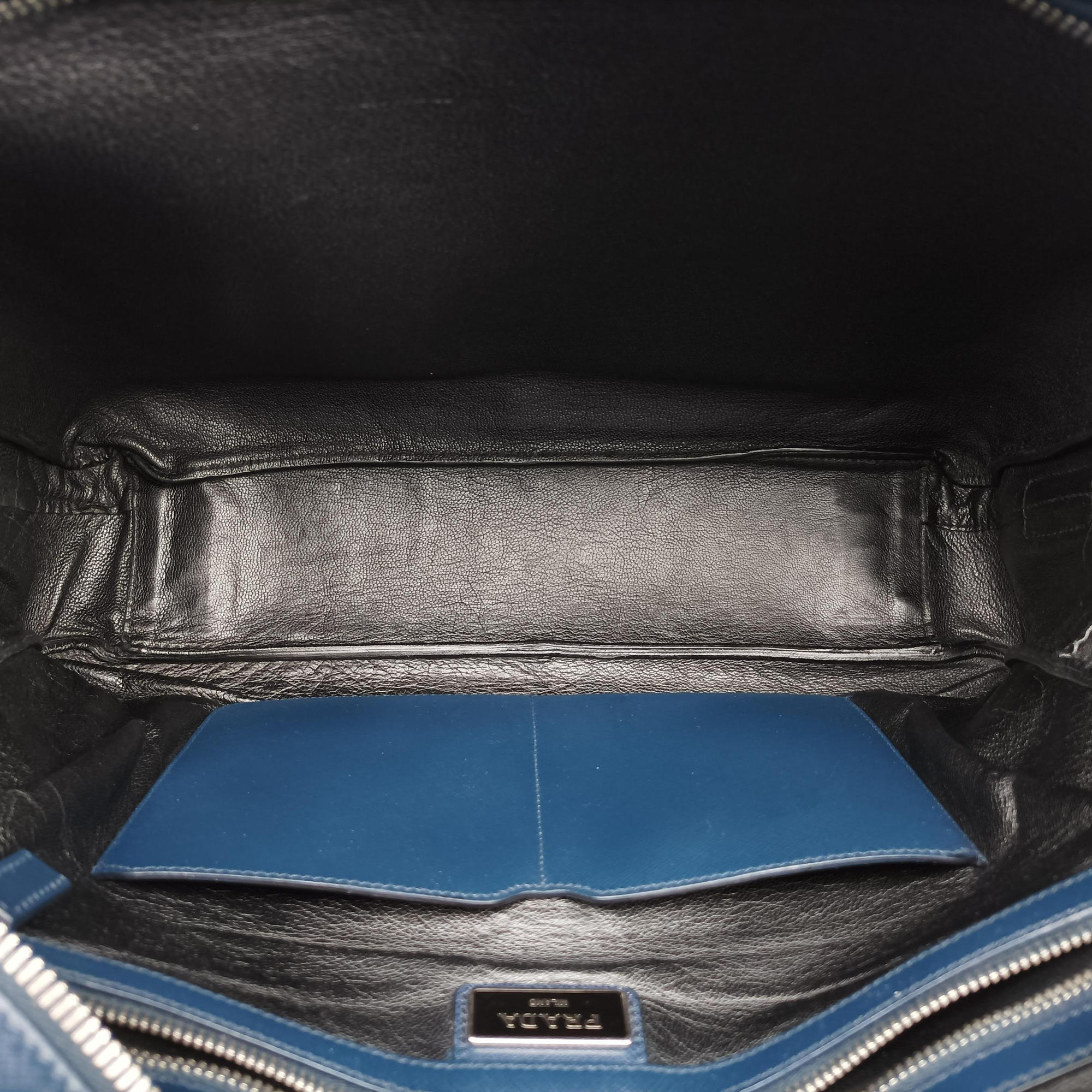 business bag briefcase Navy SAFFIANO Leather 2VE363 31/H 158ビジネスバッグ ブリーフケース ネイビー サフィアーノレザー 2VE363 31/H 158