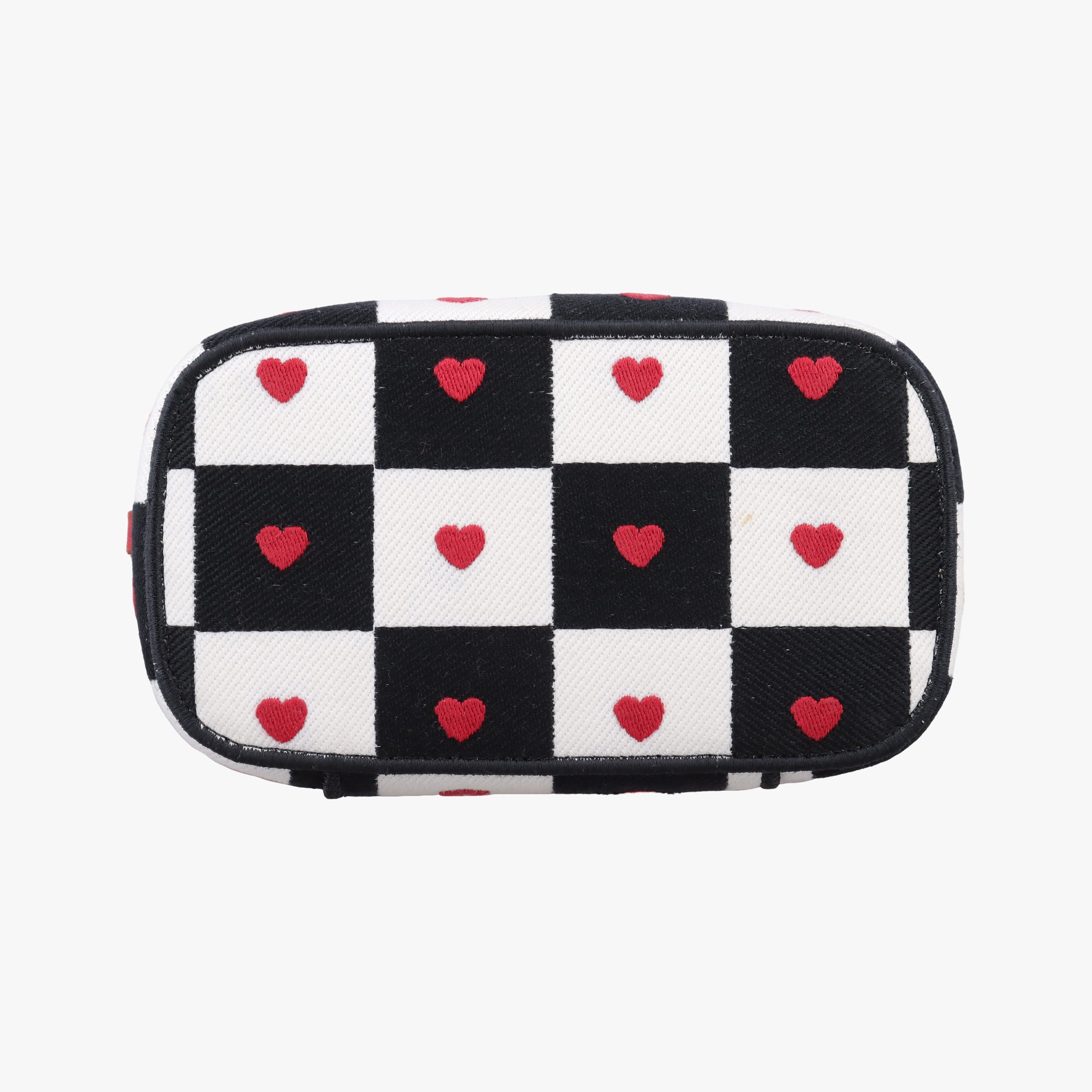Travel Black × white × red jacquard canvas 50-MA-0251 トラベル ブラック × ホワイト × レッド ジャガードキャンバス 50-MA-0251