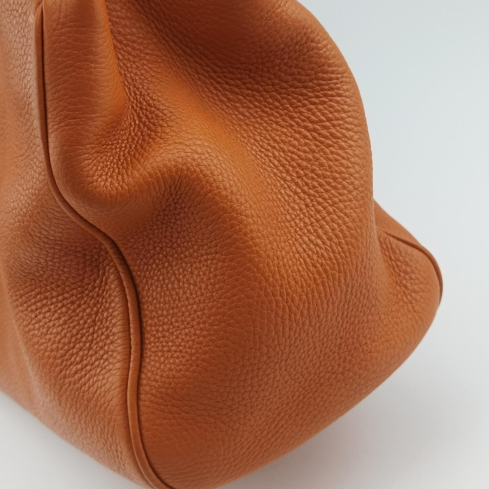 Bamboo Shopper Orange Leather 323660 H015887873バンブーショッパー オレンジ レザー 323660 H015887873