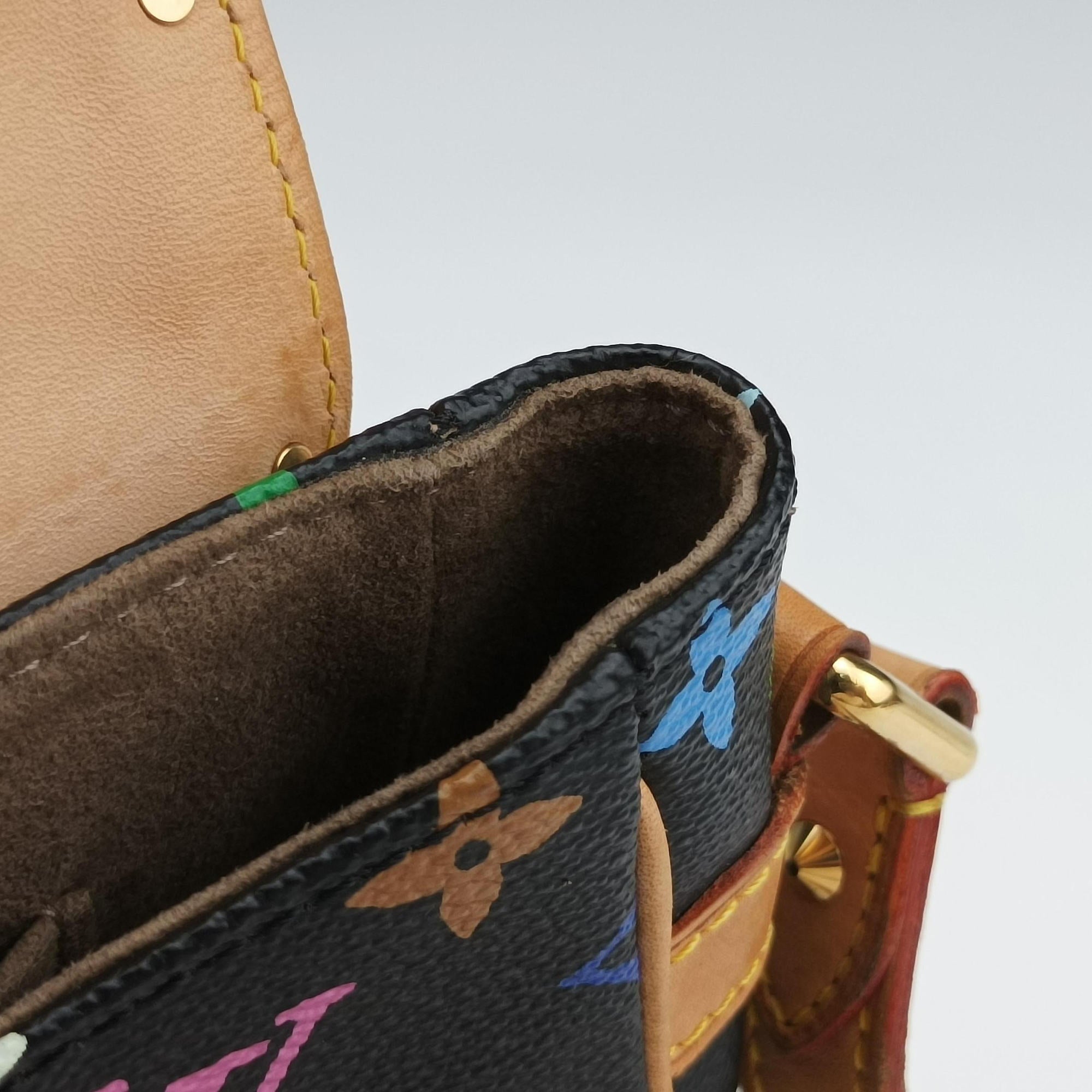 Sologne Noir Monogram Multicolor M92639 Lot number unknownソローニュ ノワール モノグラム マルチカラー M92639 製番不明
