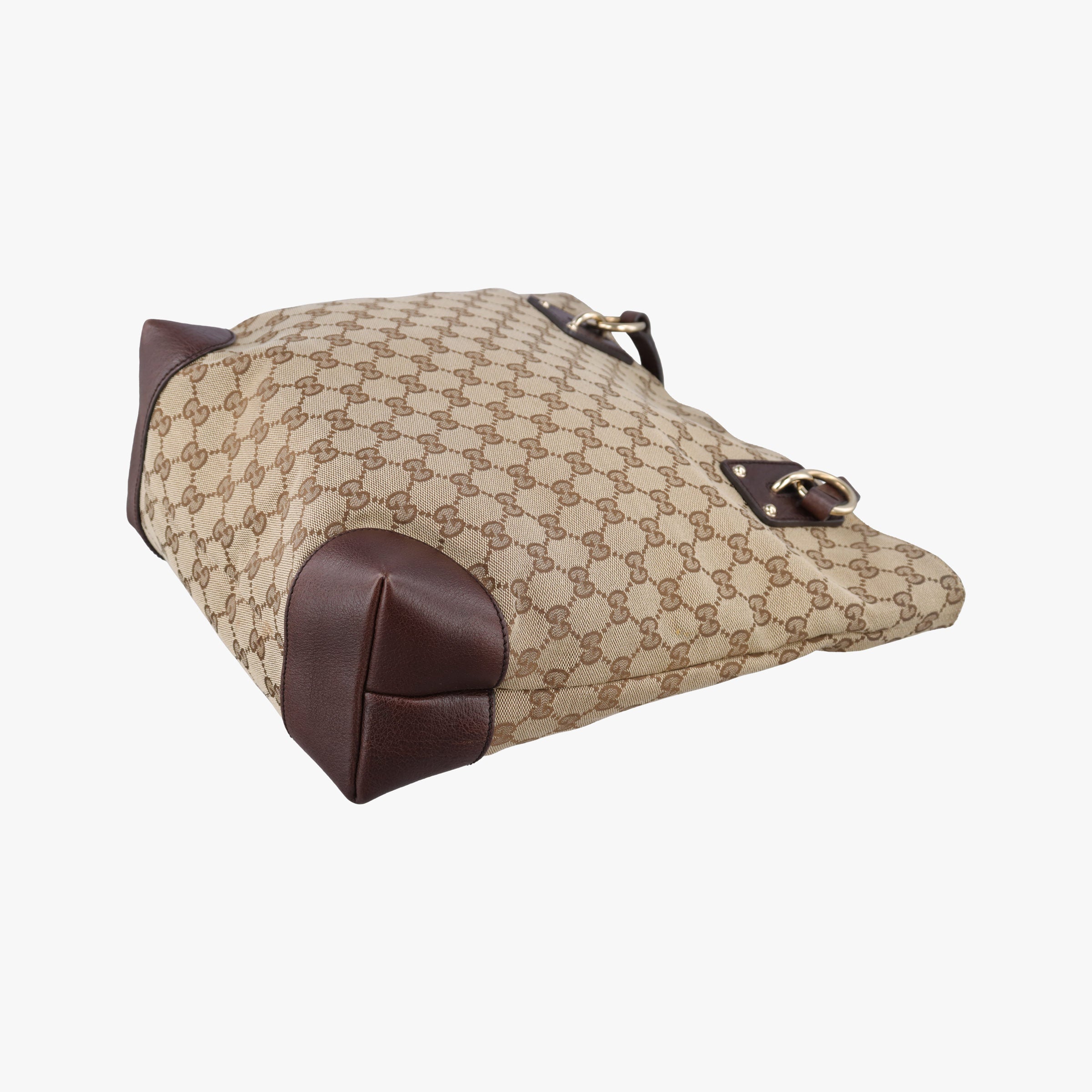 GG Supreme Beige×Brown canvas×leather 247237 F7156538GGスプリーム ベージュ×ブラウン キャンバス×レザー 247237 F7156538