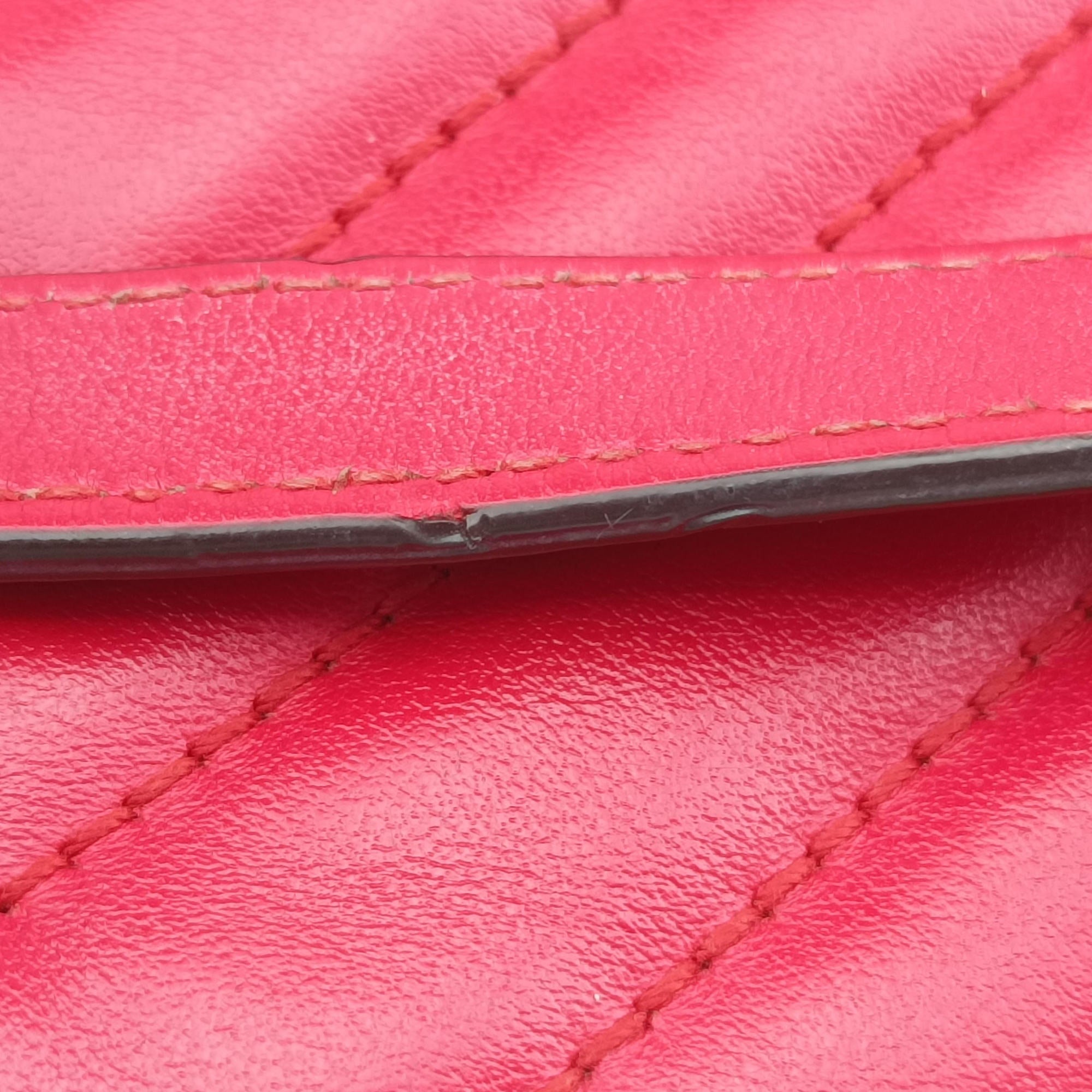 GG Marmont Red Leather 443497 F024406431GGマーモント レッド レザー 443497 F024406431
