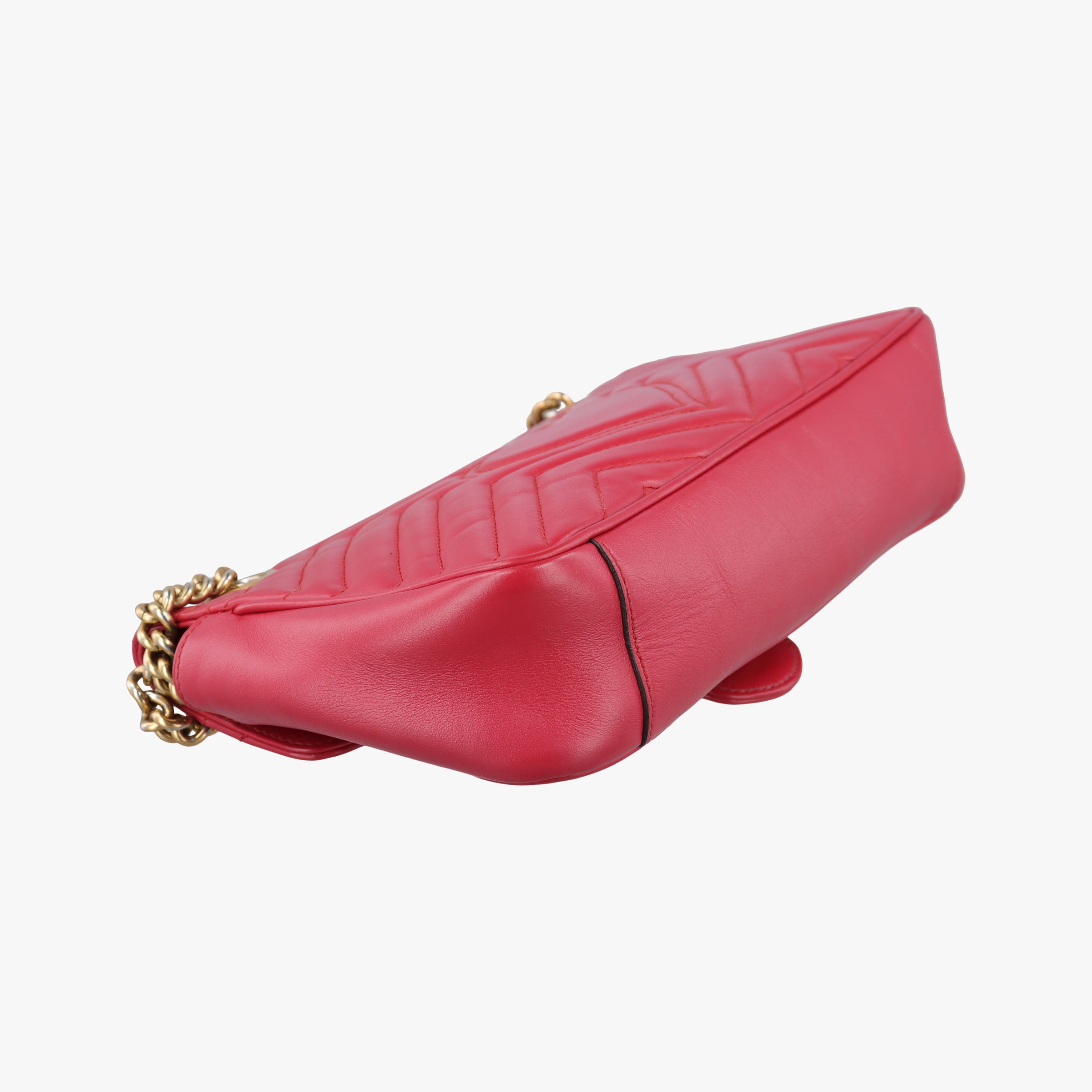 GG Marmont Red Leather 443497 F024406431GGマーモント レッド レザー 443497 F024406431