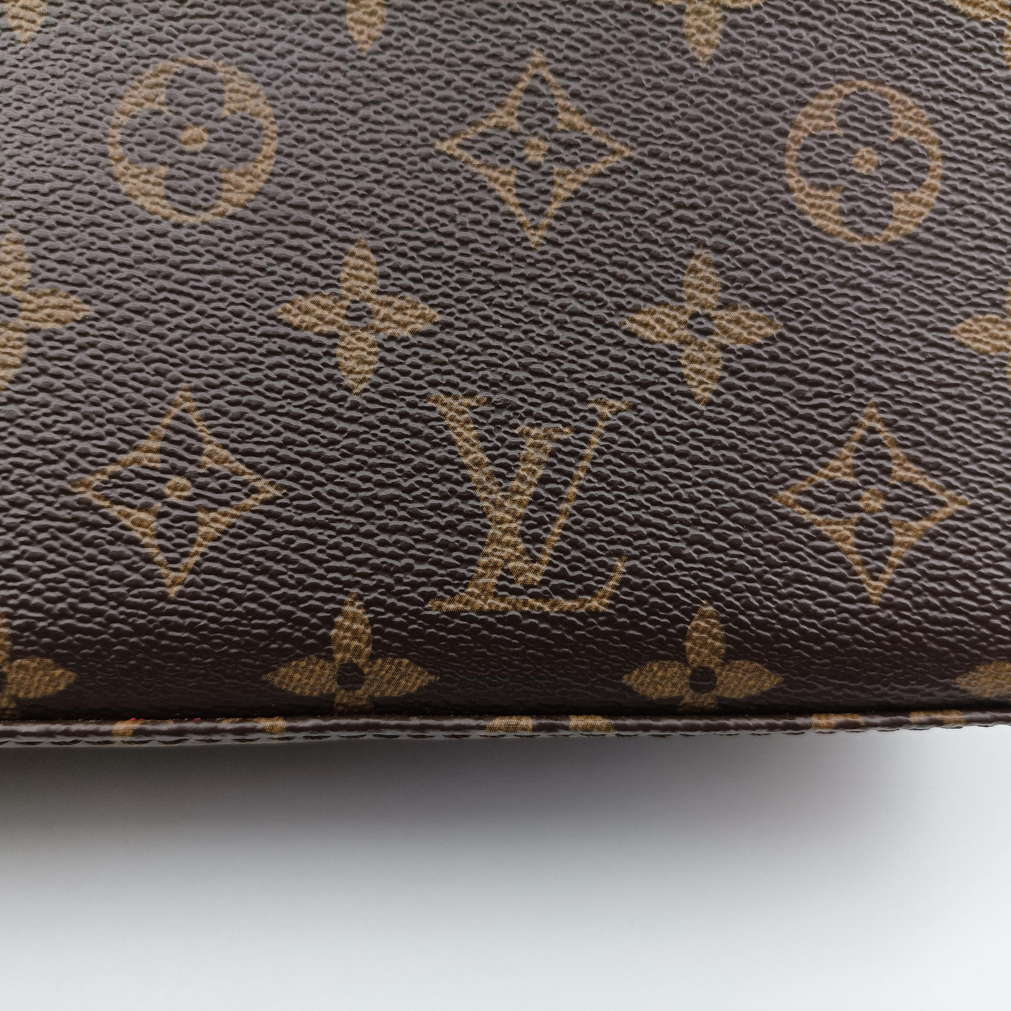 SAINT MICHEL Brown×COQUELICOT Monogram Canvas×epi M44031 CA4107サンミシェル モノグラム/ブラウン×コクリコ モノグラムキャンバス×エピ M44031 CA4107
