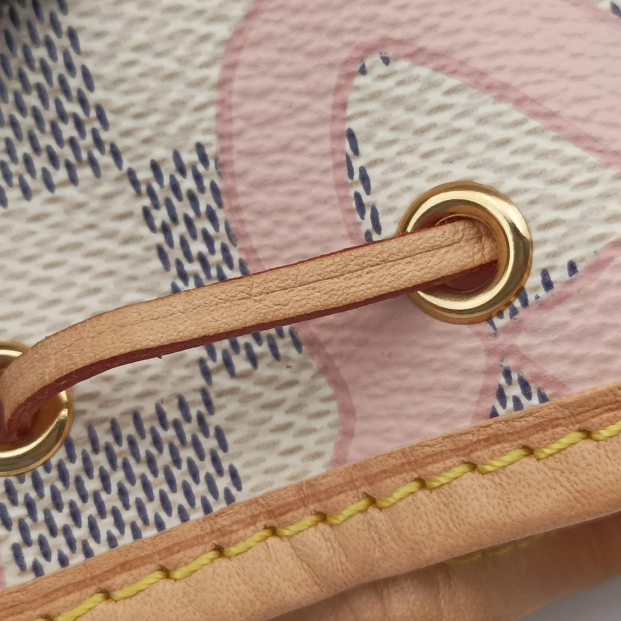 Tahitienne Nano Noe AZUR Damier Canvas N60052 AR0187タヒチアン ナノ ノエ アズール ダミエキャンバス N60052 AR0187