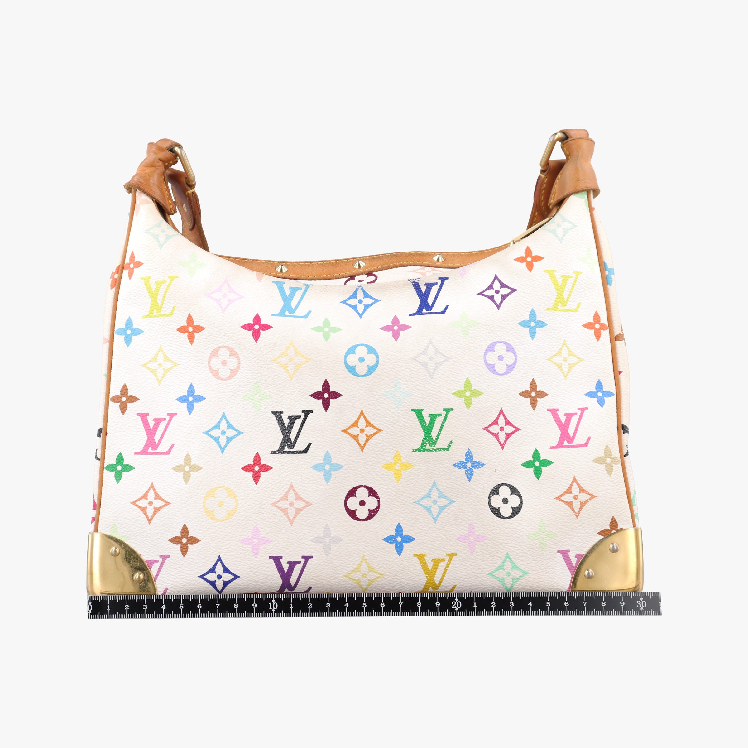 Boulogne White Monogram Multicolor M92660 Lot number unknownブローニュ ブロン モノグラム マルチカラー M92660 製番不明