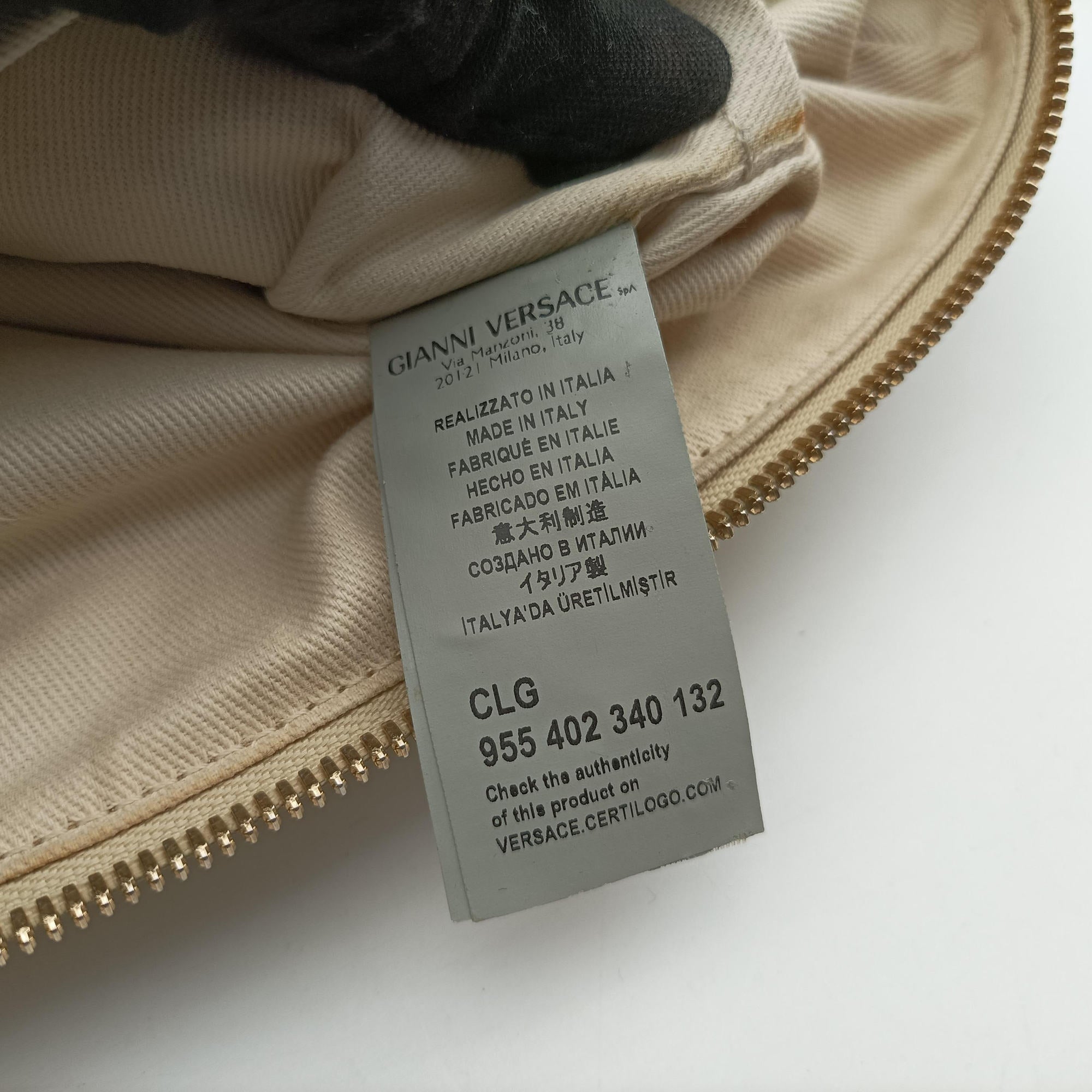La Medusa Palazzo bowling Golden Leather CLG 955 402 340 132ラ メドゥーサ パラッツォ ボウリング ゴールド レザー CLG 955 402 340 132