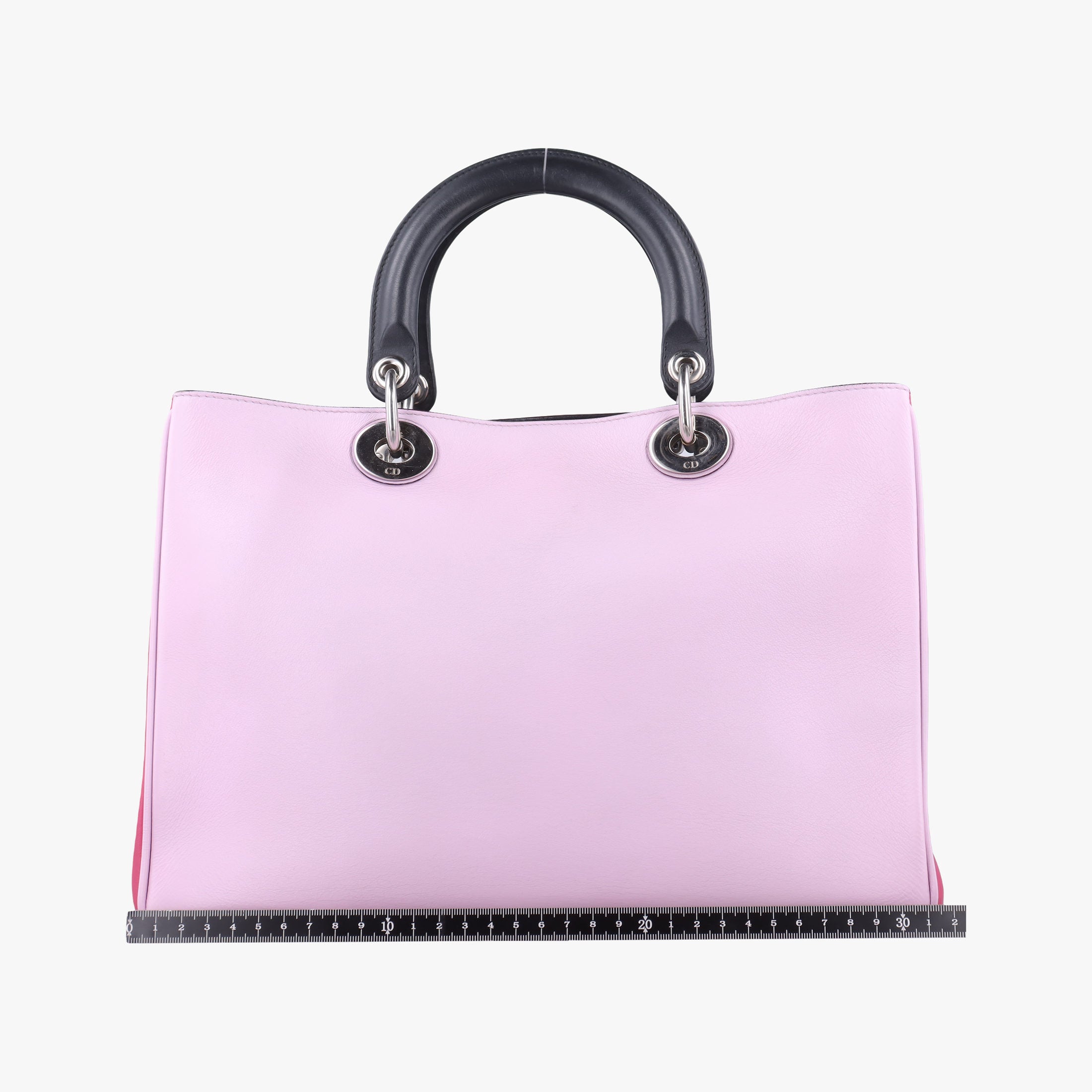 Diorissimo pink×red Leather 09-MA-0174ディオリッシモ ピンク×レッド レザー 09-MA-0174