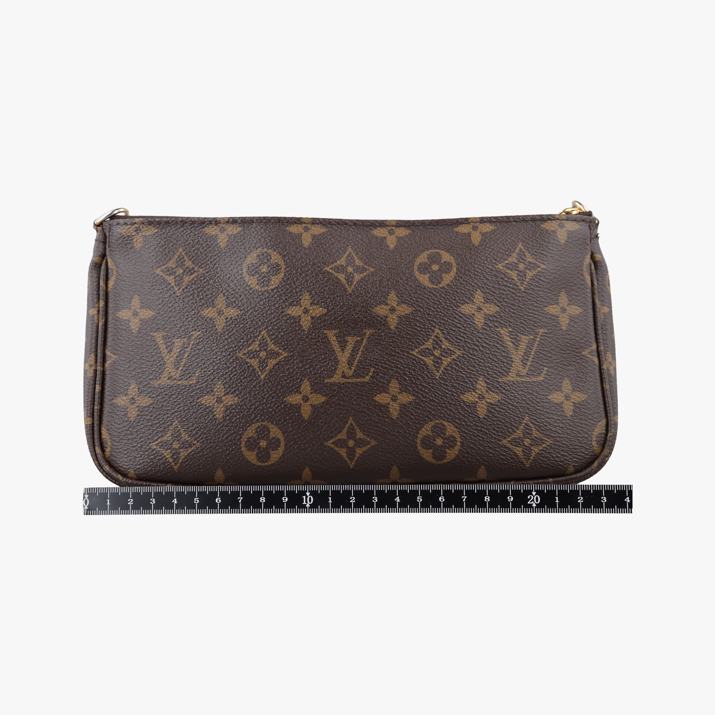 Multi Pochette Accessoir brown×khaki Monogram Canvas M44813 TA4240 IC Chipミュルティ ポシェット アクセソワール モノグラム/ブラウン×カーキ モノグラムキャンバス M44813 TA4240 ICチップ